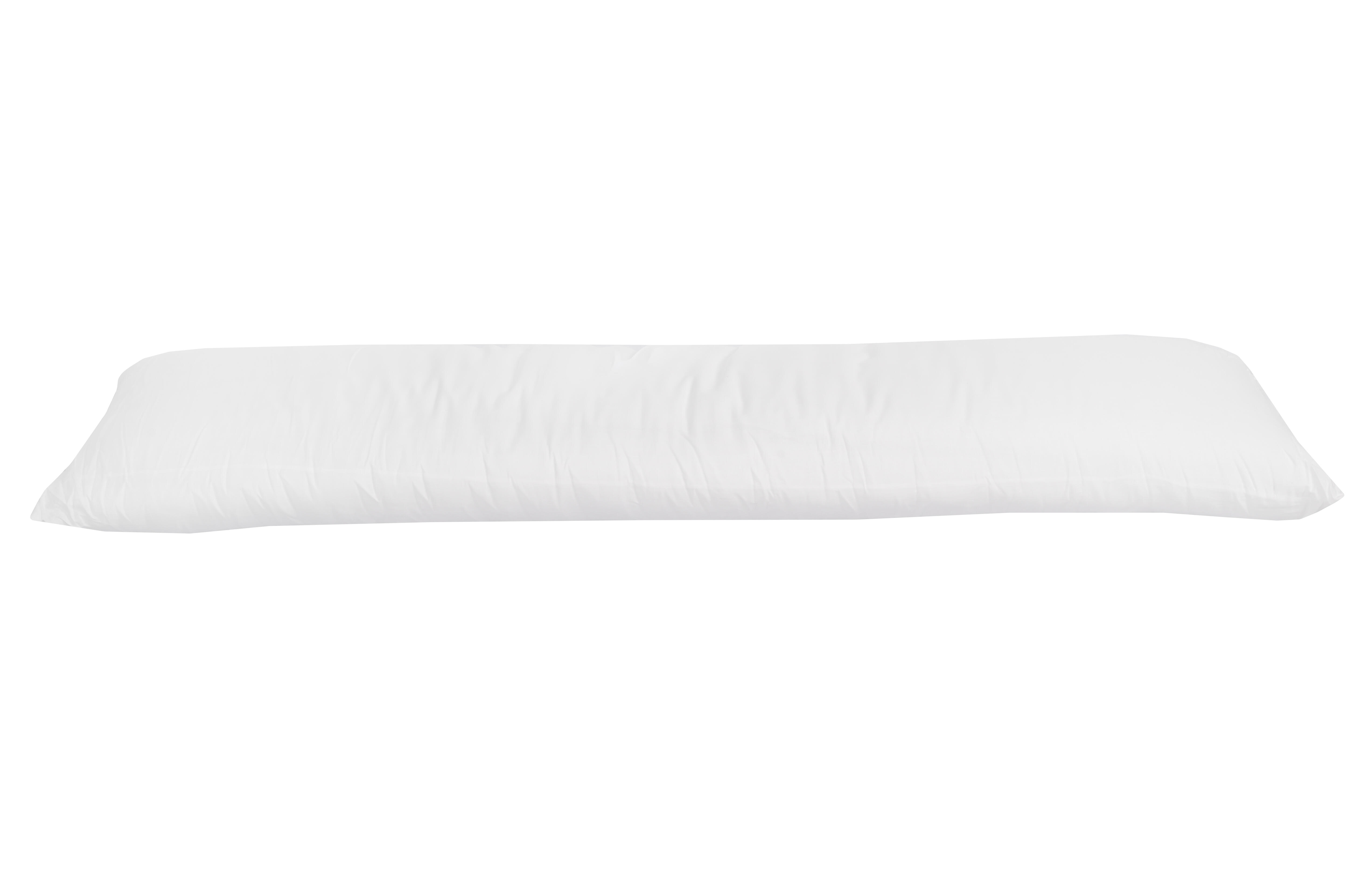 Almohada fibra antiácaros fibra hueca de poliéster 40 x 105 cm
