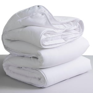 Sábana percal 200 hilos lavado algodón Gris cama de 150/160 cm FUME