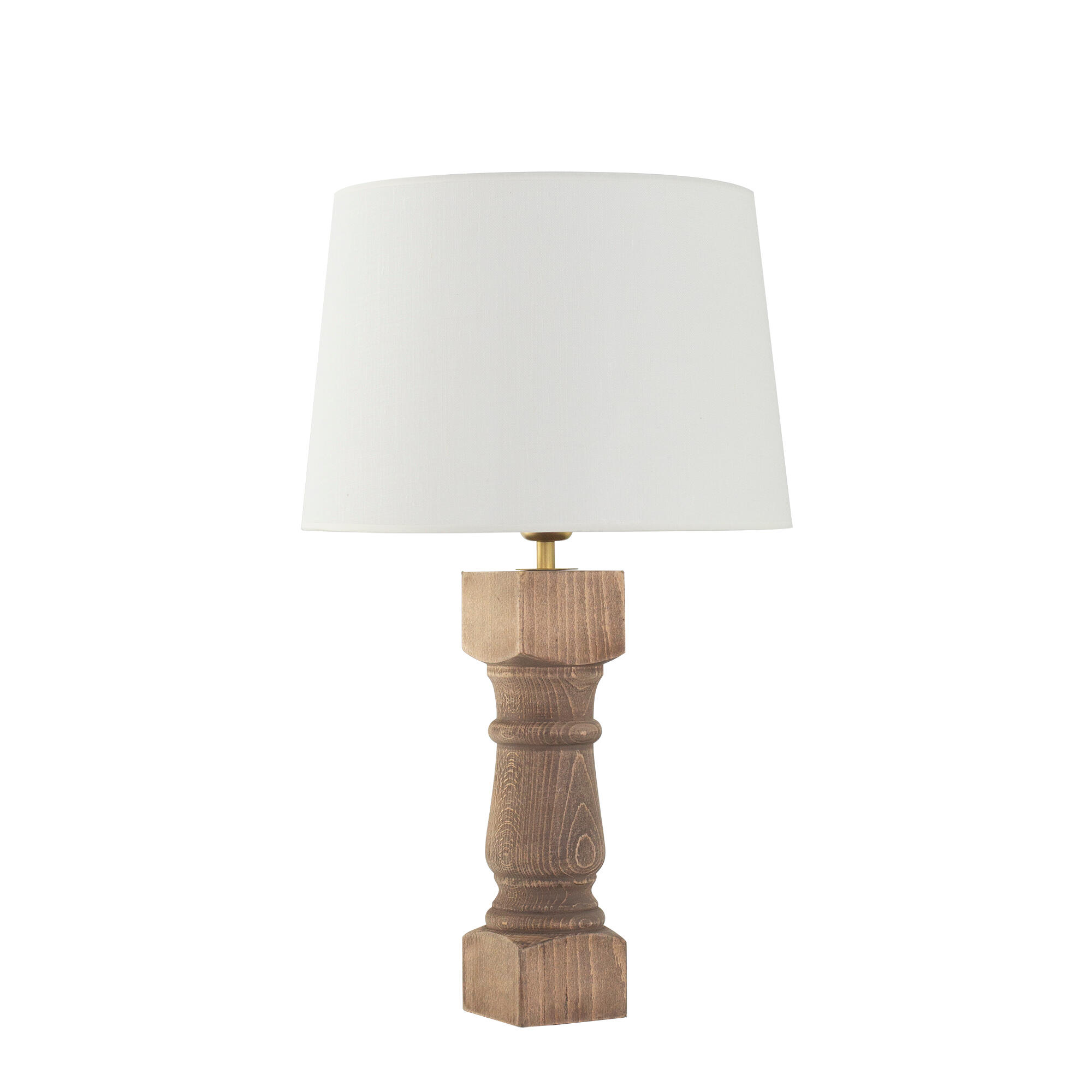 Lámpara de mesa sigrid e27 madera 58 cm de alto