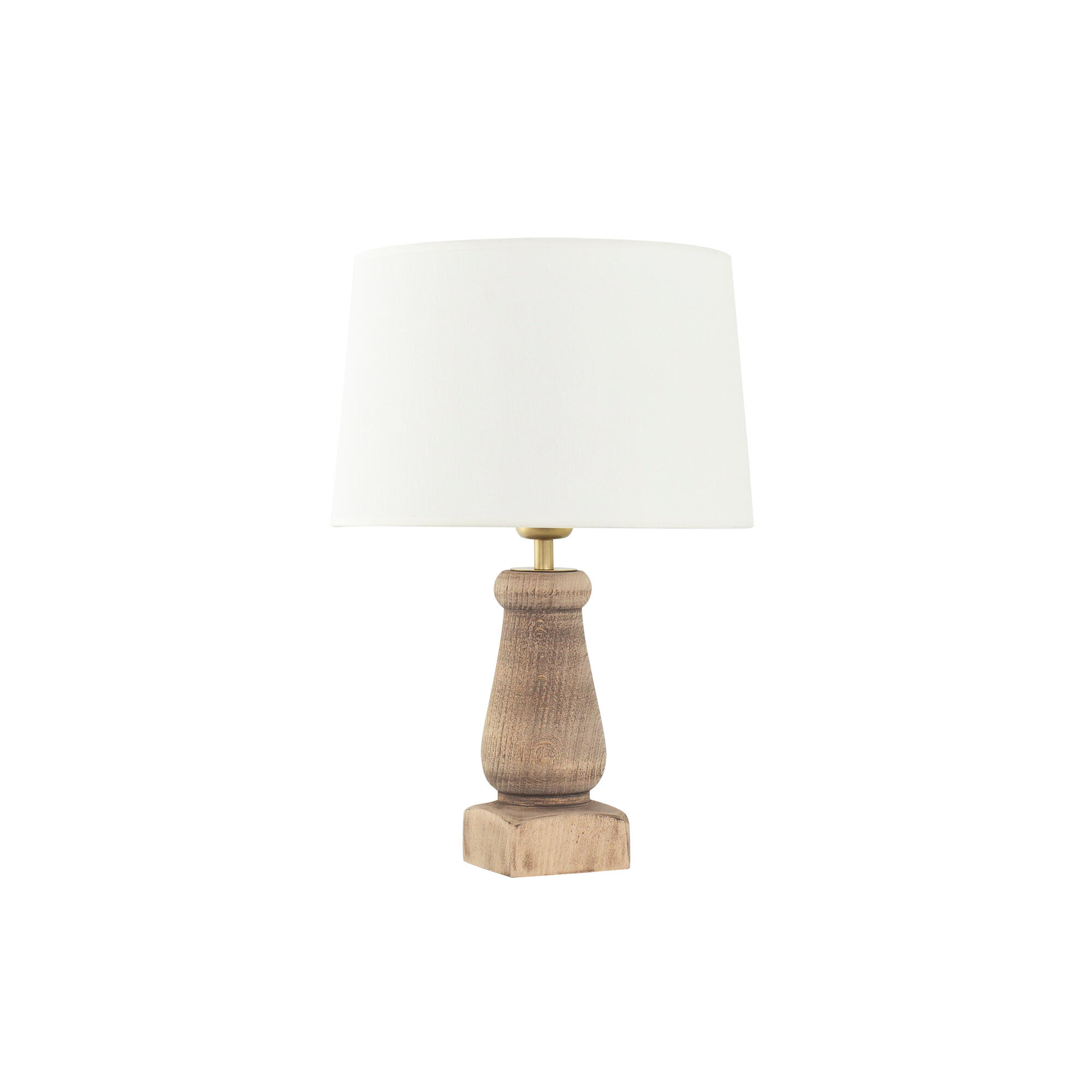 Lámpara de mesa tirsa e27 madera 44 cm de alto