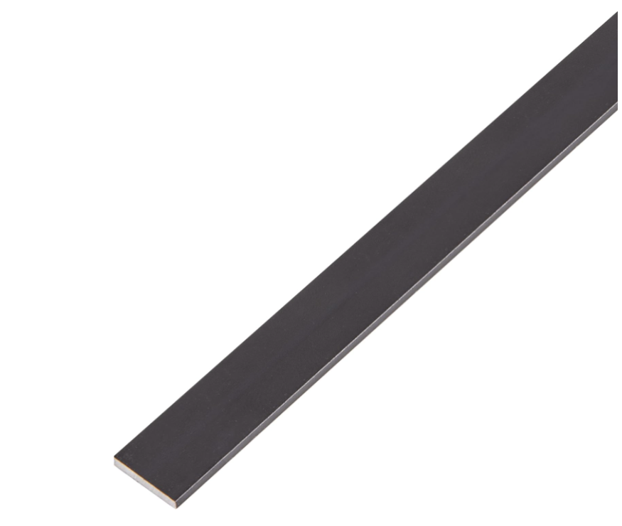 Kit de 3 cubrejuntas negras de 60x3x2100/900mm (anchoxespesorxlongitud)