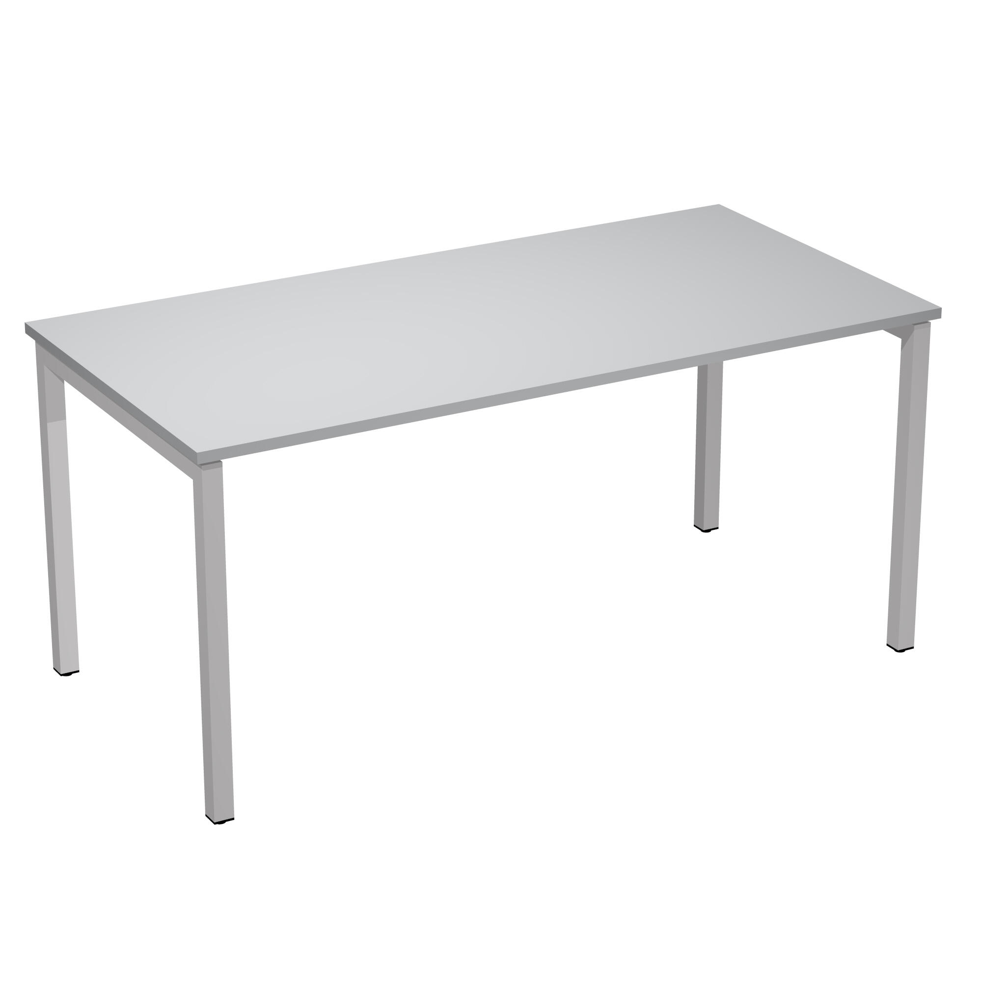 Mesa de escritorio venere de madera color gris de 72x140x80cm