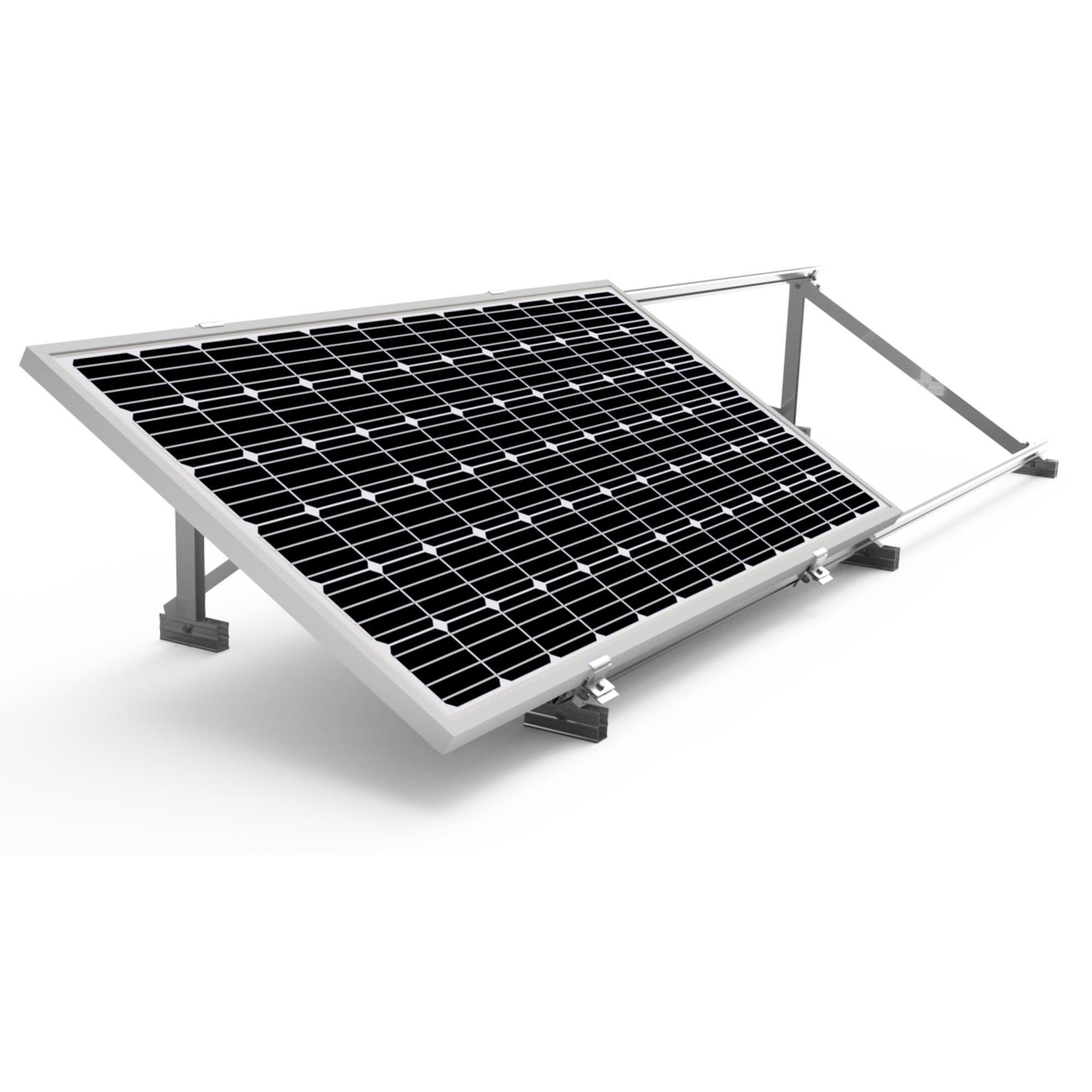 Soporte inclinado fijo de hormigón HZ SUNFER 09H1 Leroy Merlin