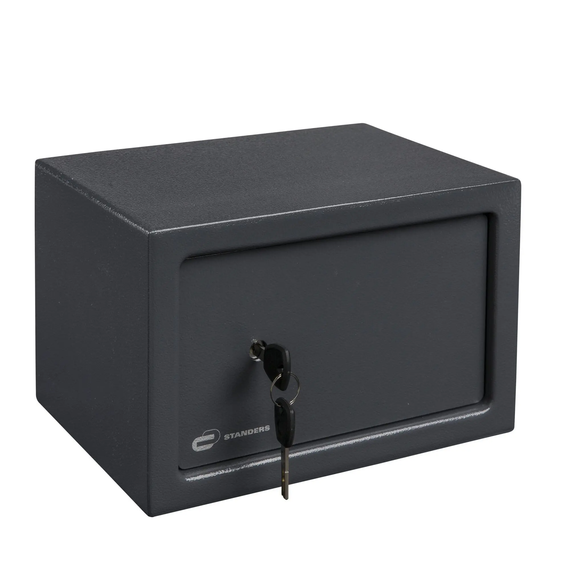 Caja Fuerte Guarda Valores Llaves Con Combinacion Exterior Color Negro/gris