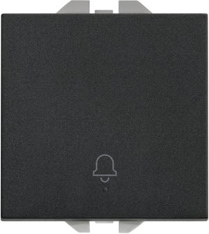 Comprar timbre pulsador fontini negro a precio online