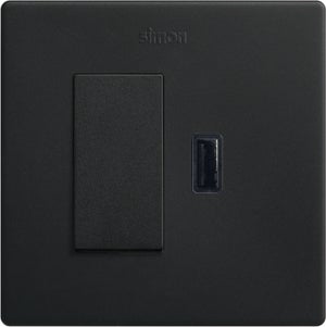 Simon 270 Cargador USB doble A+A 3,1A Smartcharge Simon Blanco