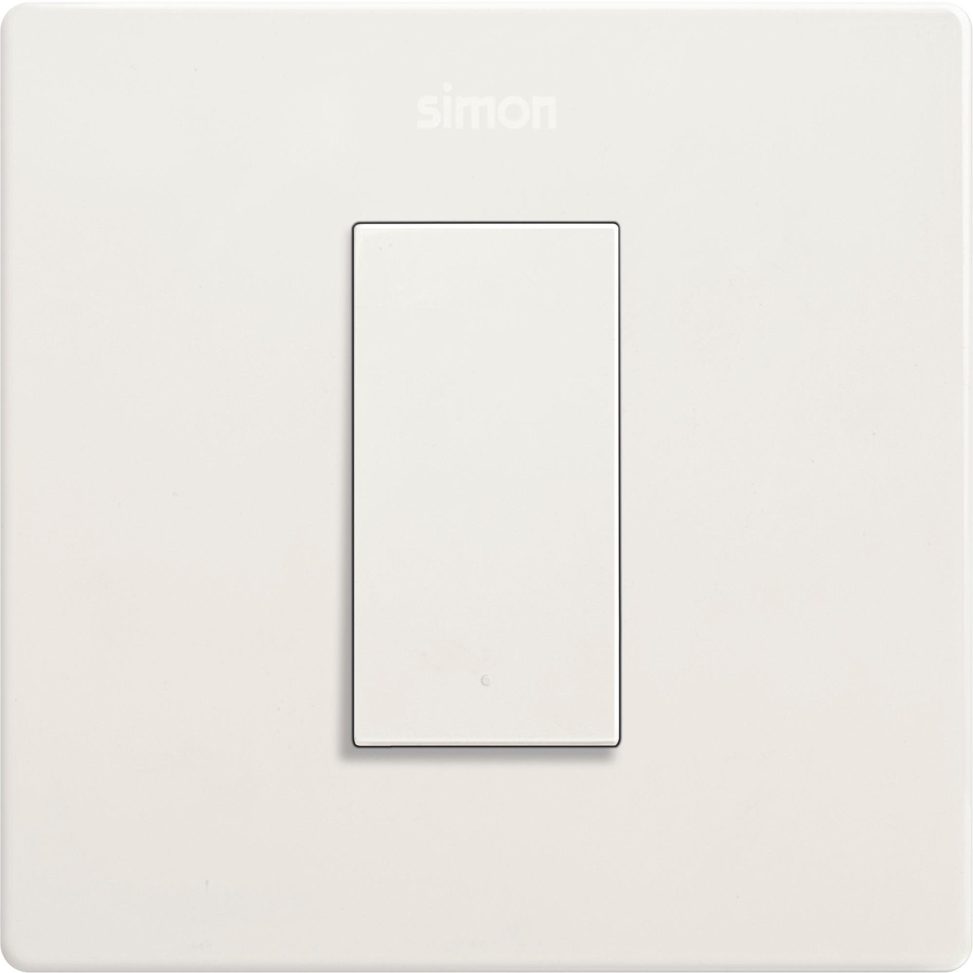Kit interruptor/conmutador 1mod SIMON 270 blanco