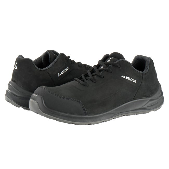 código Morse Beca Irónico Zapatos seguridad S3 BELLOTA negro T43 | Leroy Merlin