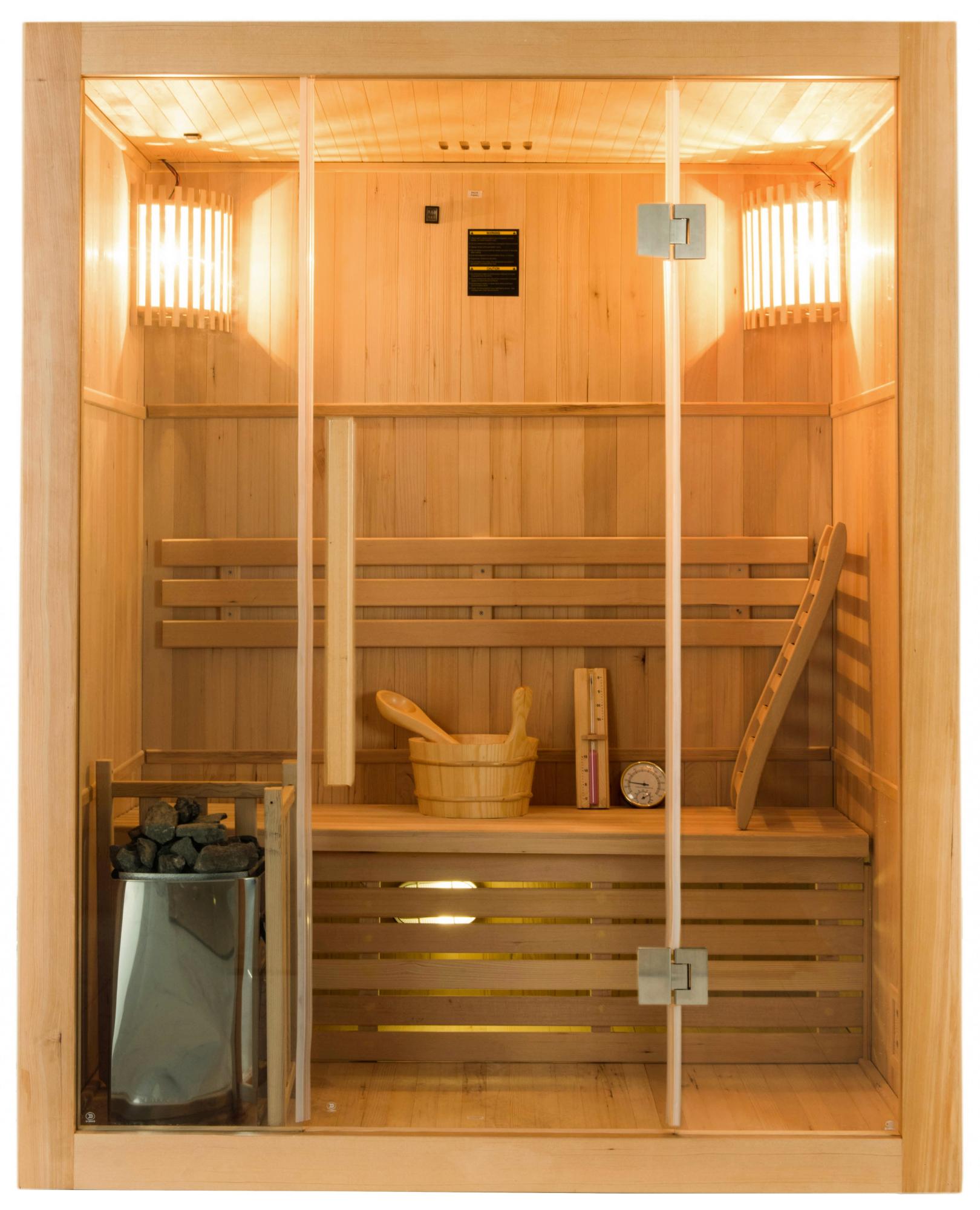 Sauna finlandesa sense 3 plazas de 153 x 200 x 110 cm