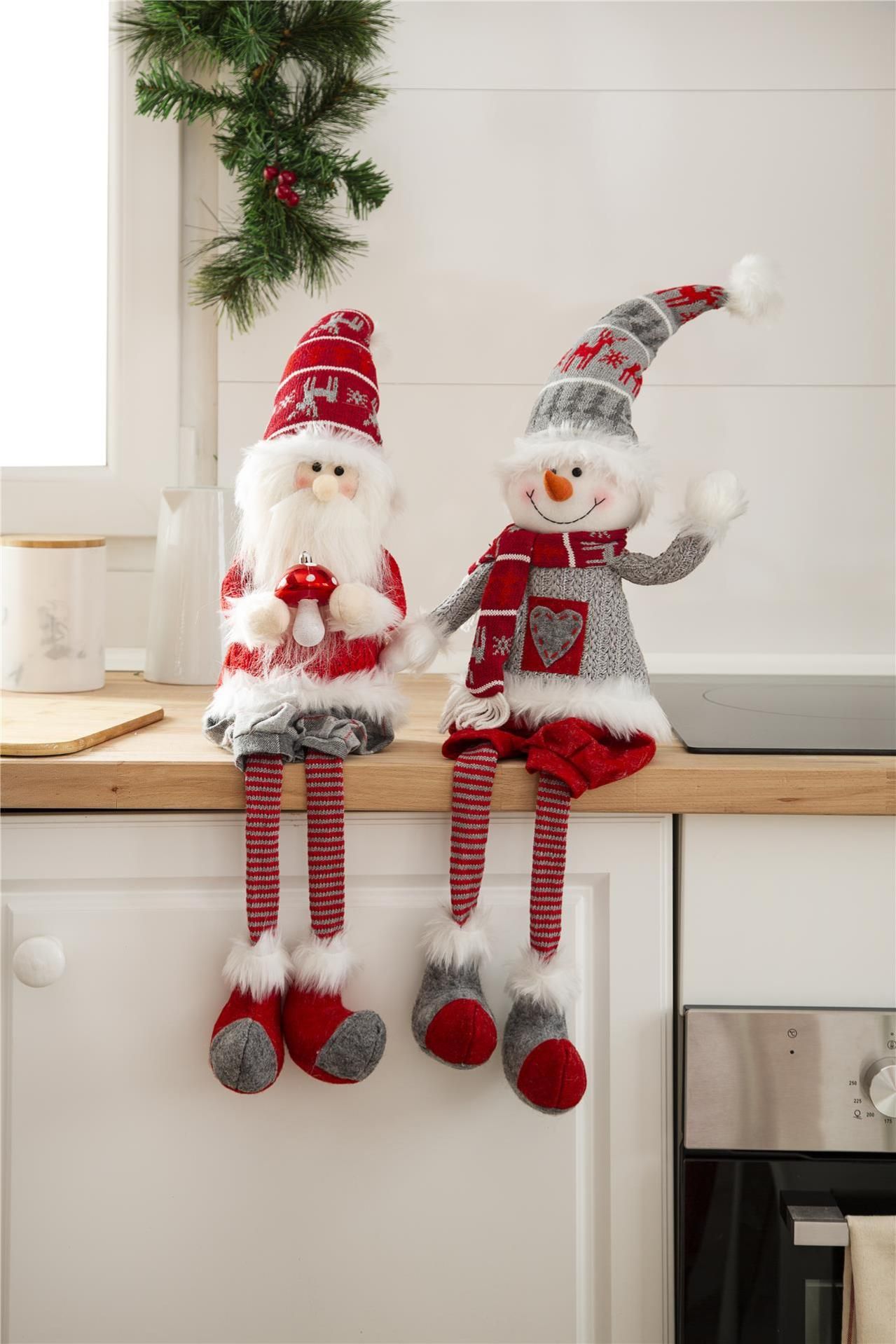 Muñecos de navidad grandes 2025