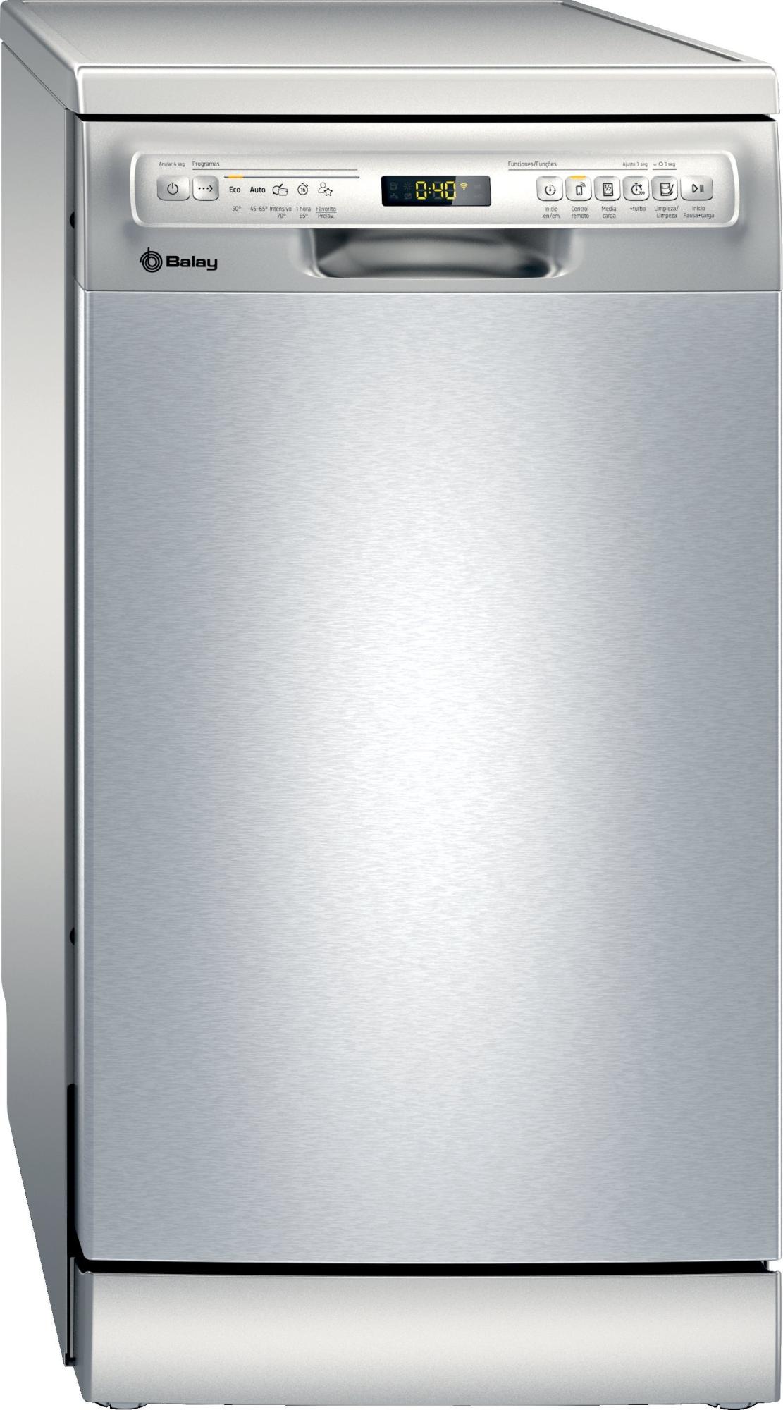 Lavavajillas balay 3vn5330ia gris 45 cm clase e