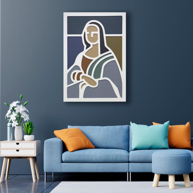 decorativo Mona Lisa 90 cm 130 cm | Merlin