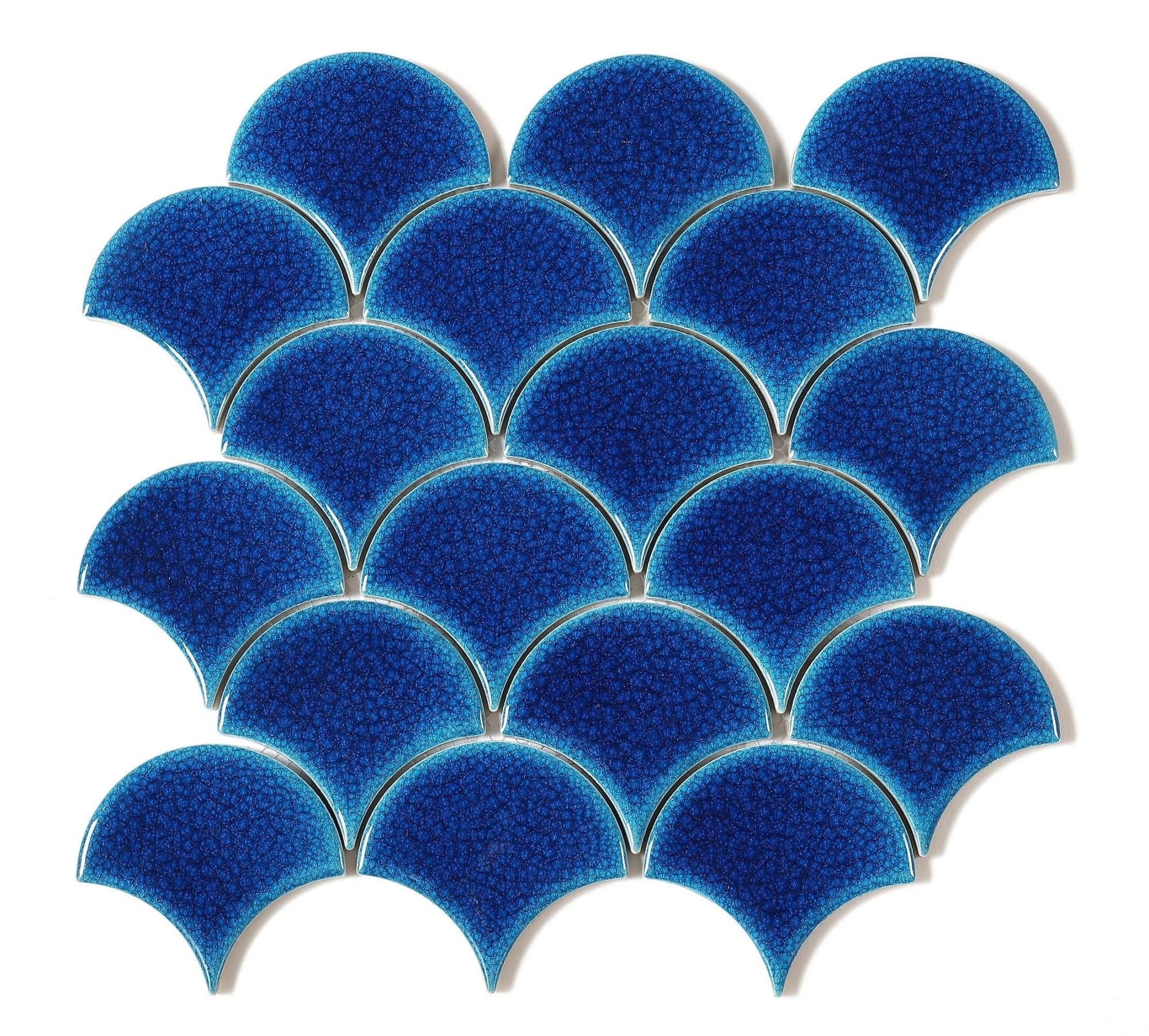 Mosaico tech 30.2x29.4 cm azul