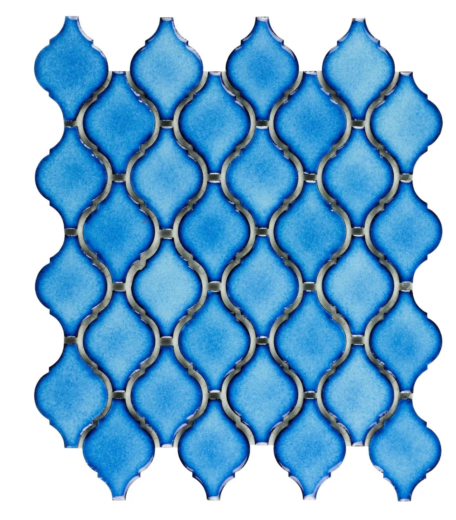 Mosaico tech 28.2x27.9 cm azul eléctrico