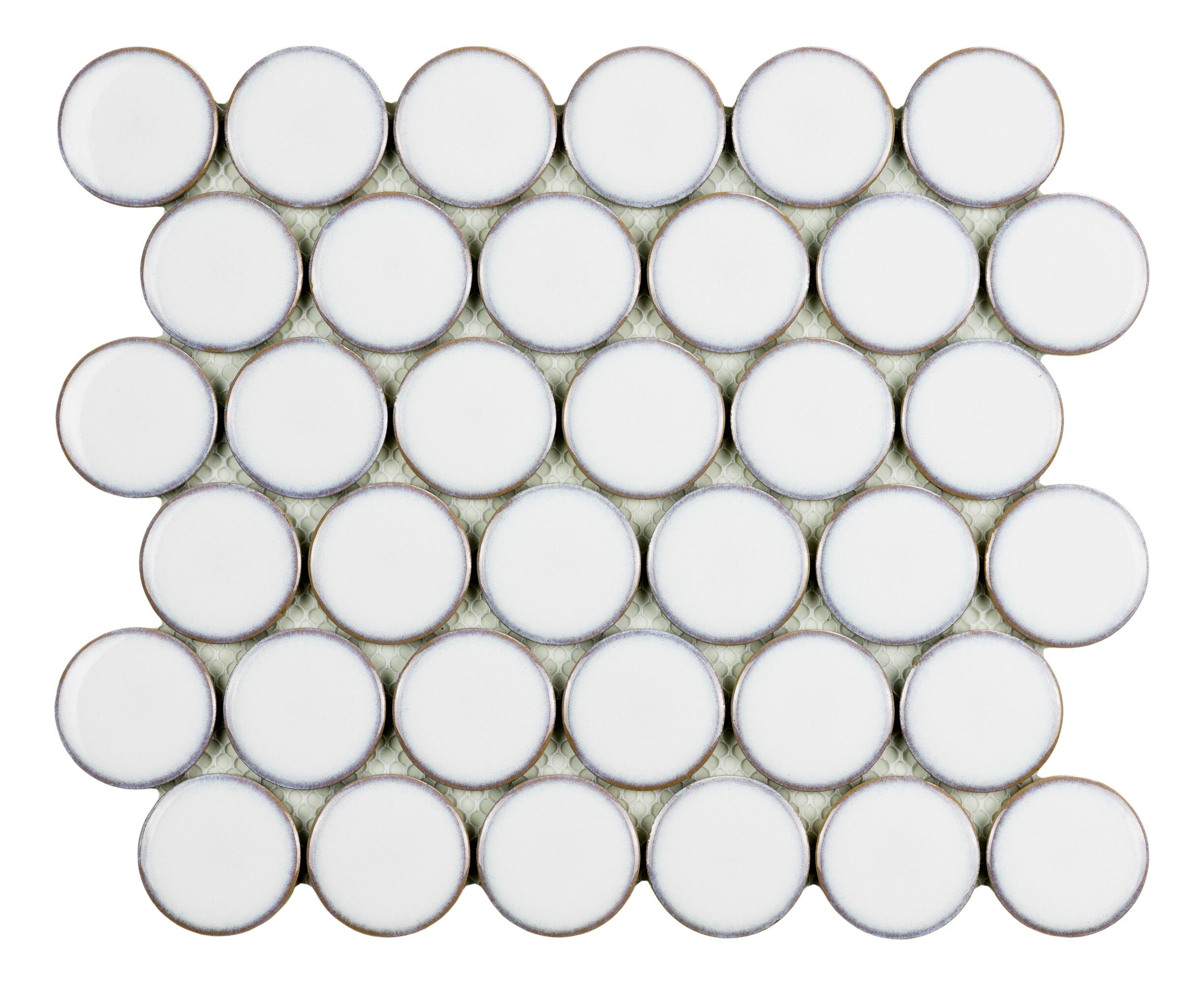 Mosaico tech 30.4x26.3 cm blanco
