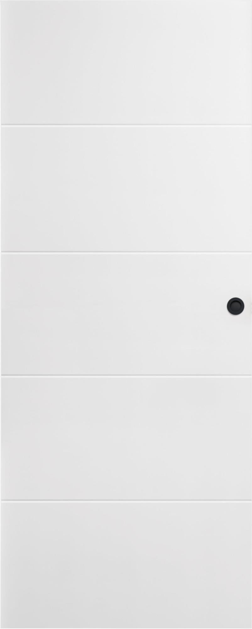 Puerta corredera lucerna plus black de 72.5 cm con uñero de la marca ARTENS Puerta corredera lucerna plus black de 72.5 cm con uñero de la marca ARTENS