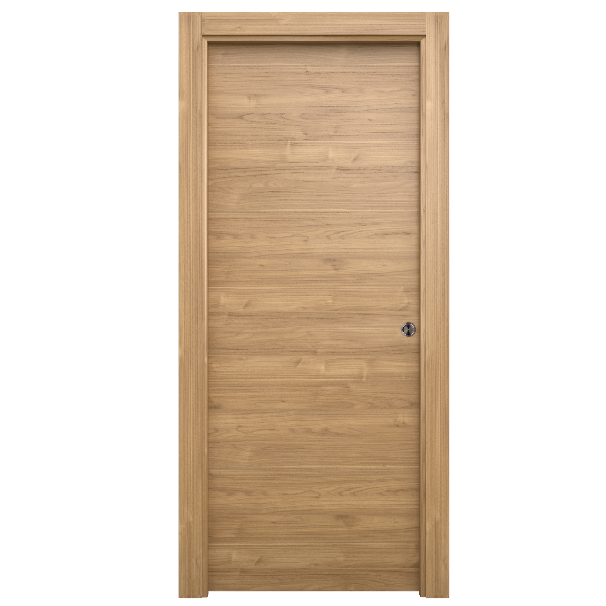 Puerta corredera oslo nogal derecha de 7x82 5x203cm de la marca CASTALLA Puerta corredera oslo nogal derecha de 7x82 5x203cm de la marca CASTALLA