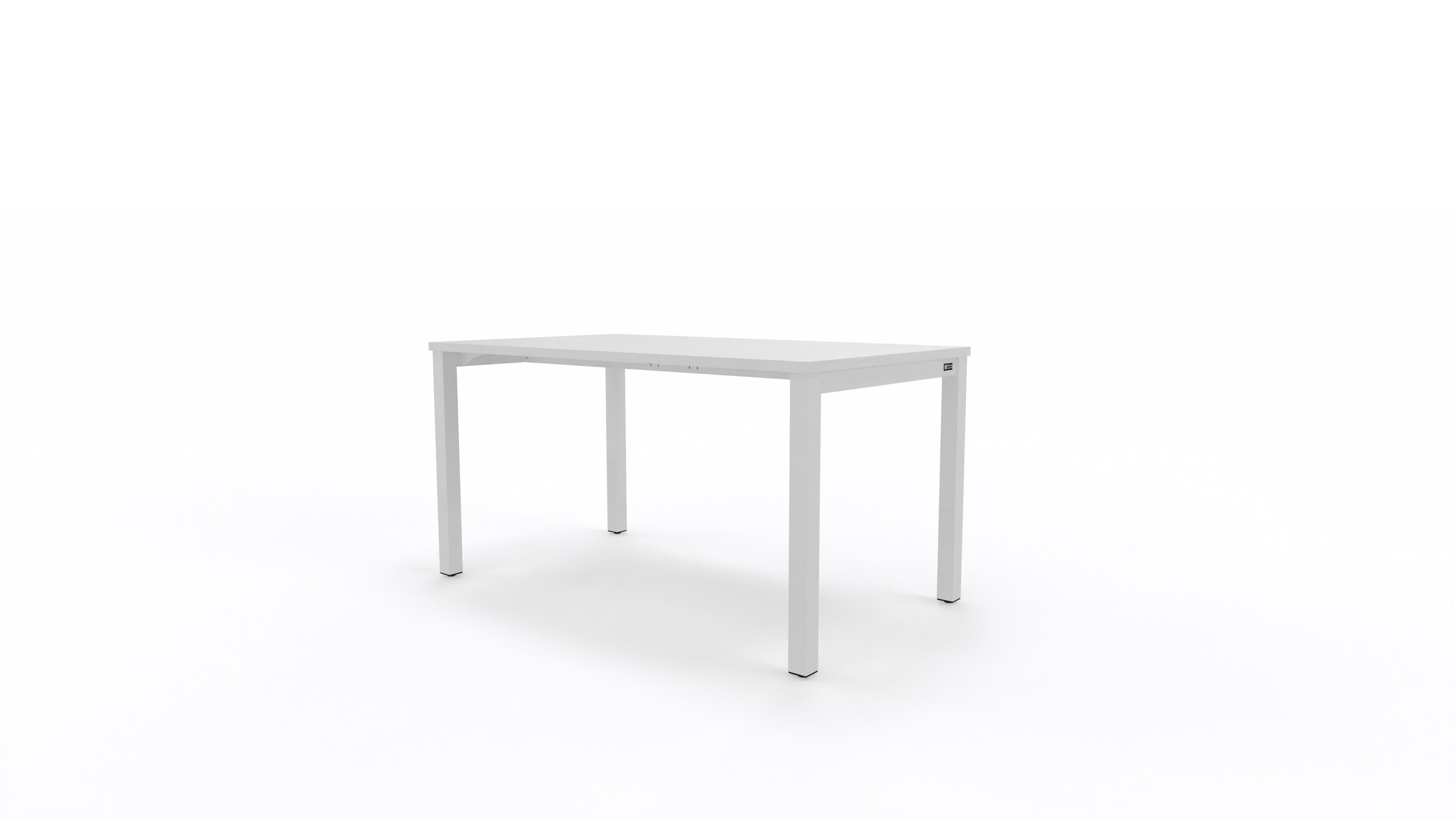 Mesa de escritorio de melamina nova plus blanco de 74x100x60cm