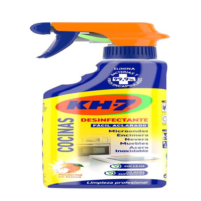 Pack KH-7 quitagrasa y desinfectante de baños y cocinas sin lejía