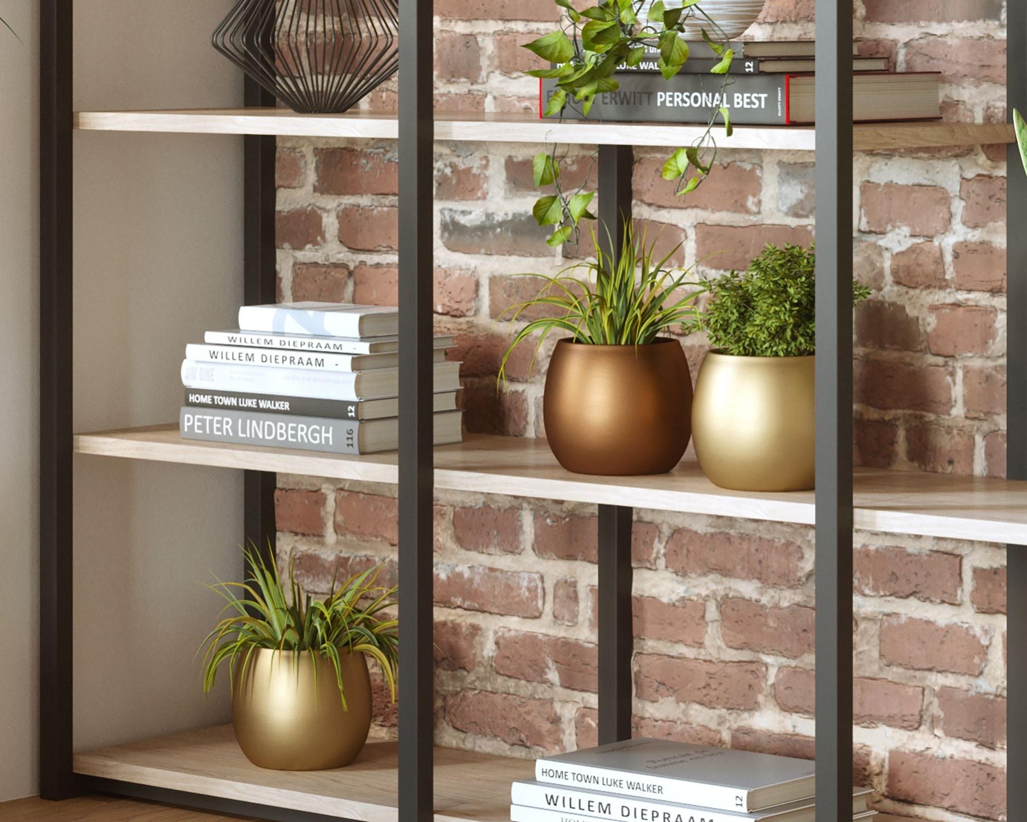 Maceta de arcilla cocida hera oro de ø 18 cm de la marca ARTEVASI Maceta de arcilla cocida hera oro de ø 18 cm de la marca ARTEVASI