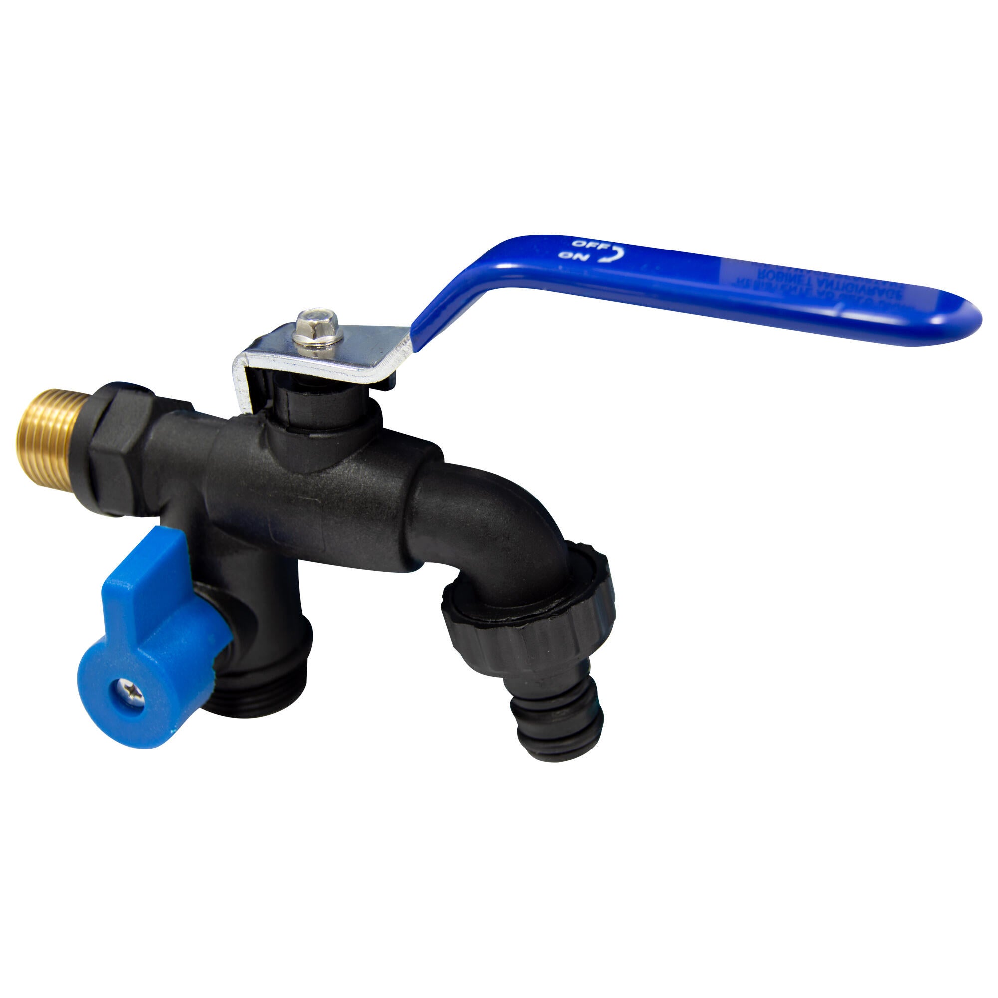 Grifo antihielo ½ con dos salidas ¾ y toma automática de la marca Sin marca