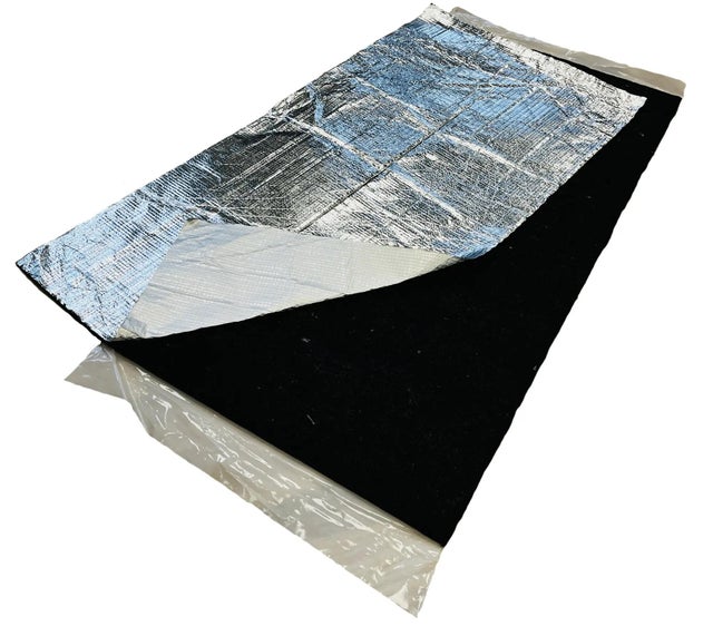 Aislamiento aluminio adhesivo camperizar 5x1m de 1cm de espesor