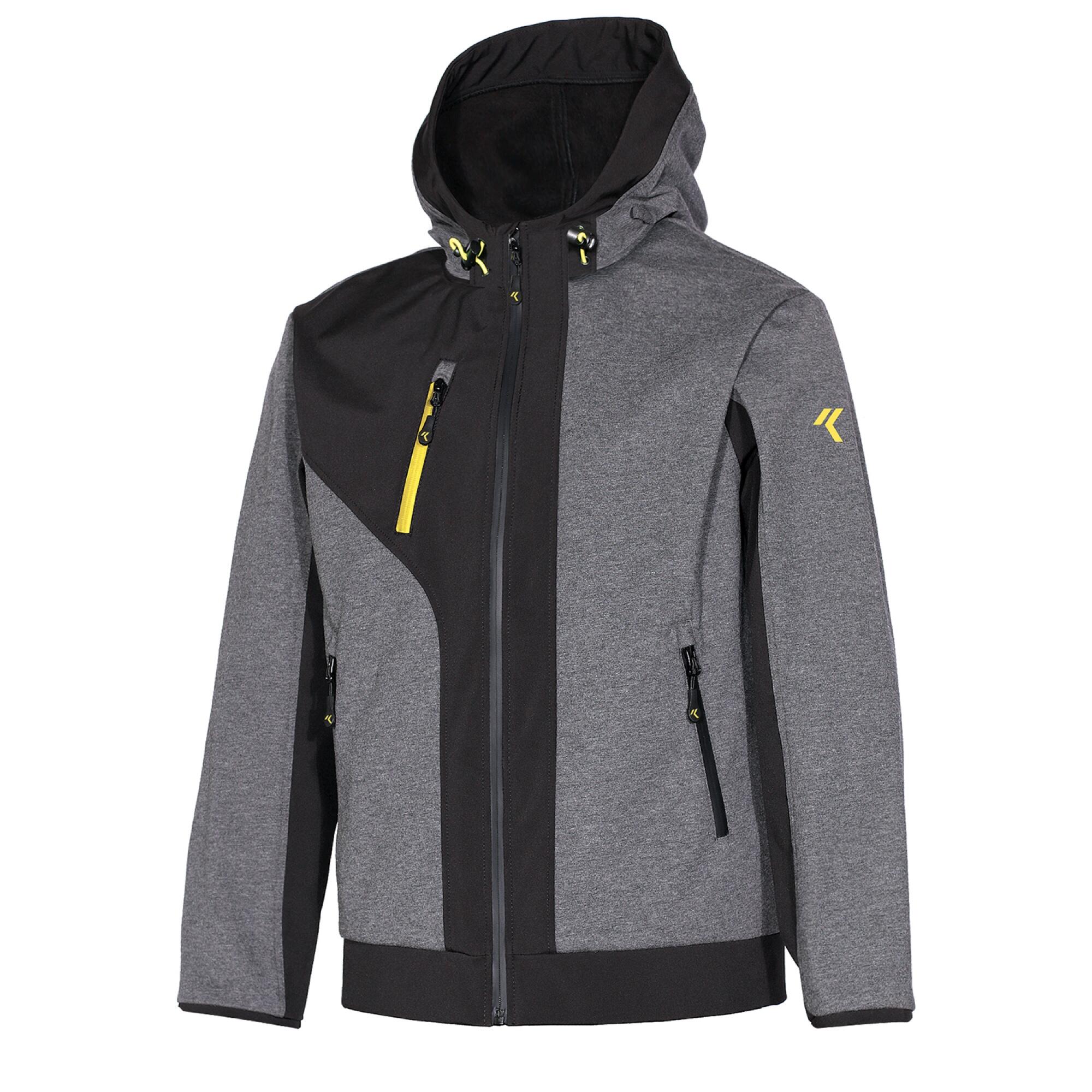 Chaqueta rush caja gris/negro l