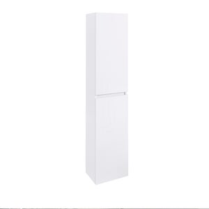 Sigma Columna de Baño Suspendida 1 Puerta | Armario Alto Baño Colgante  140x34,9x31,8cm