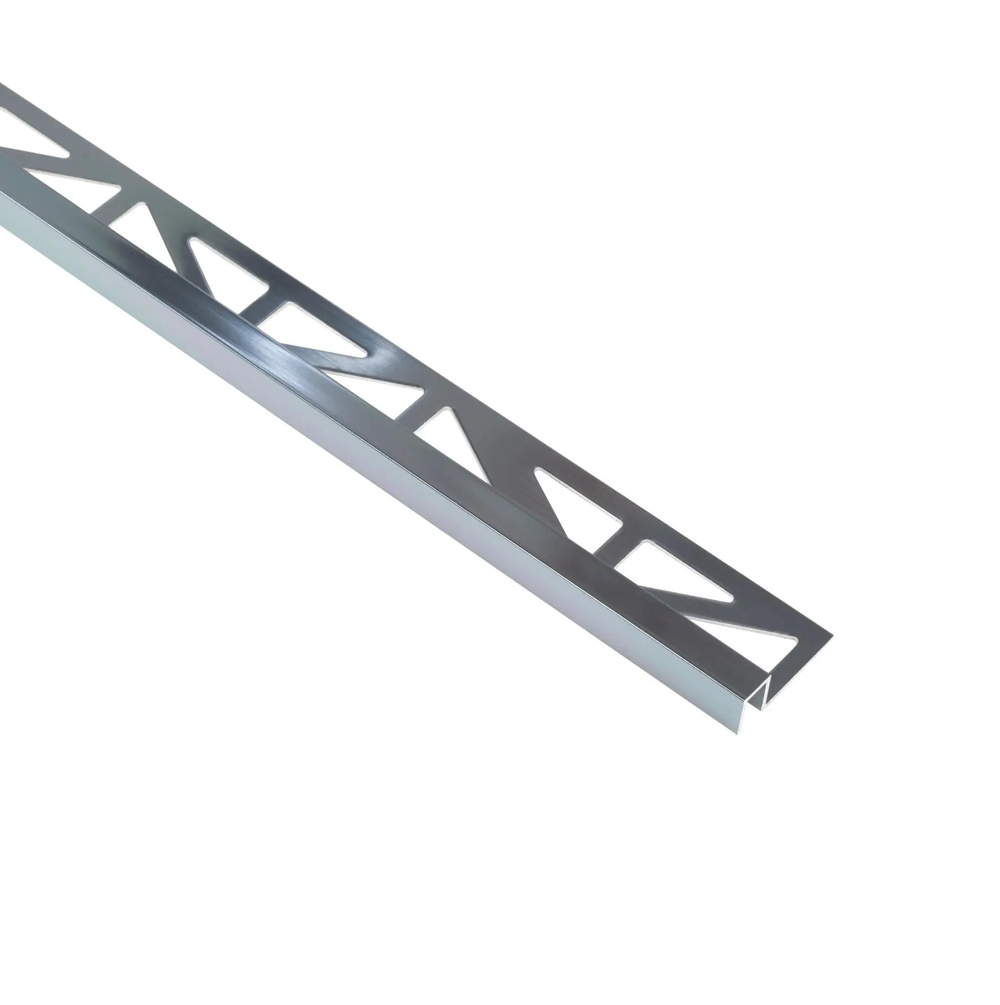 Perfil de ángulo externo de aluminio 2.3x250 cm