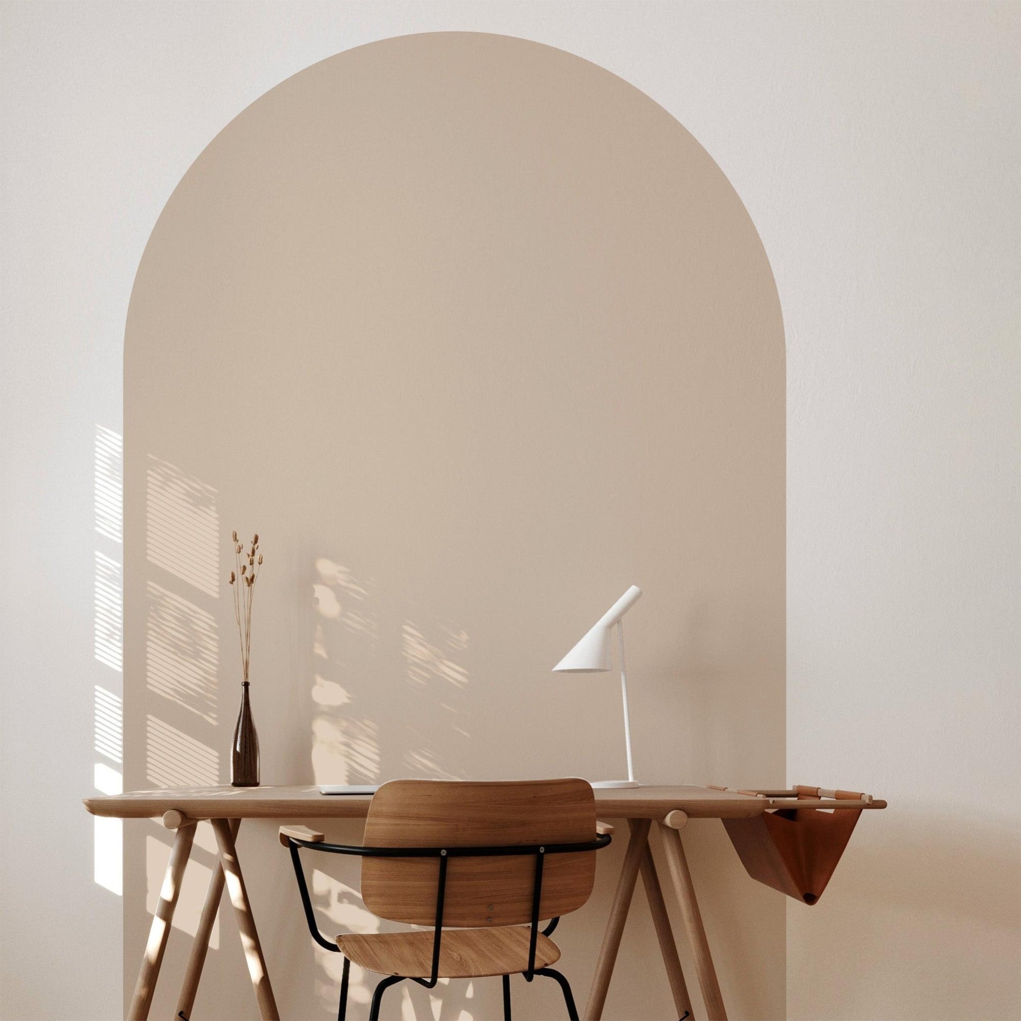 Arco pintado autoadhesivo beige 132x170cm de la marca Motif Arco pintado autoadhesivo beige 132x170cm de la marca Motif