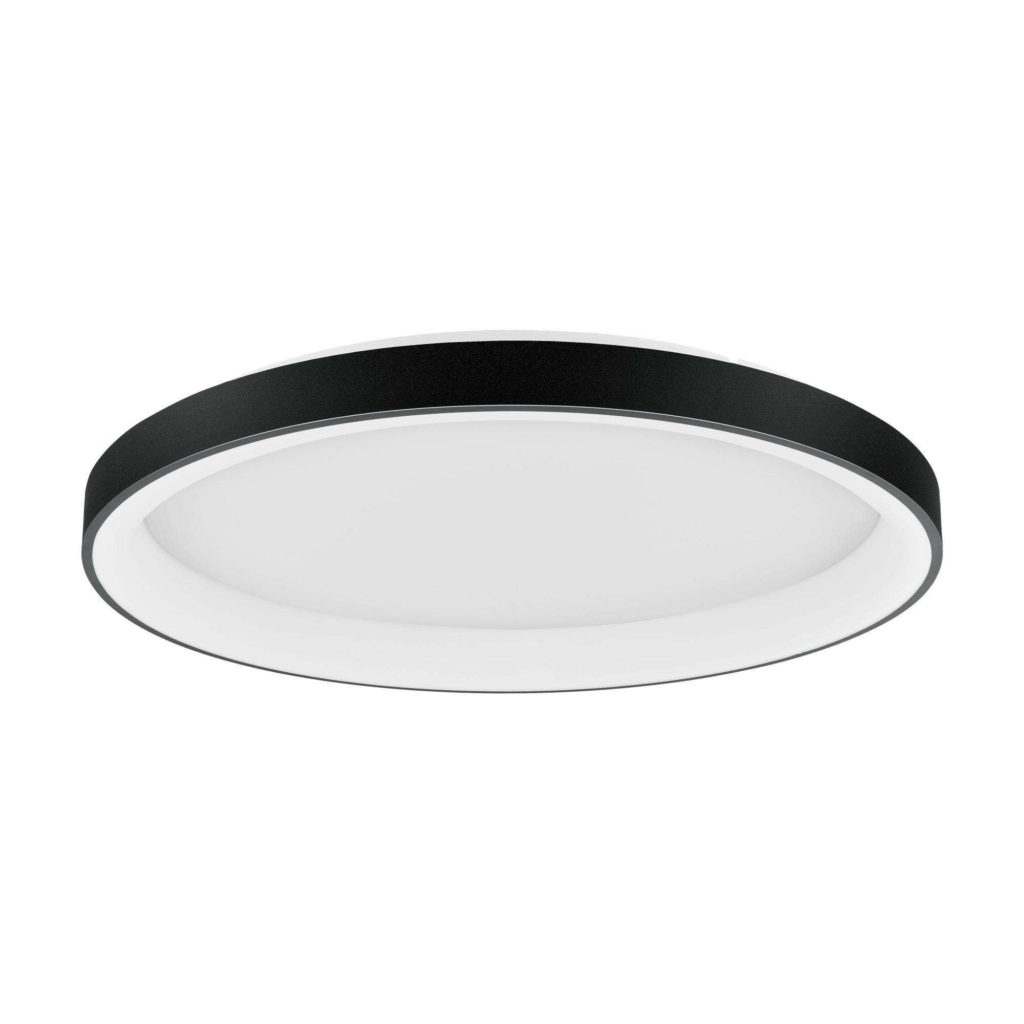 Plafón led niseko 78w 3000k negro