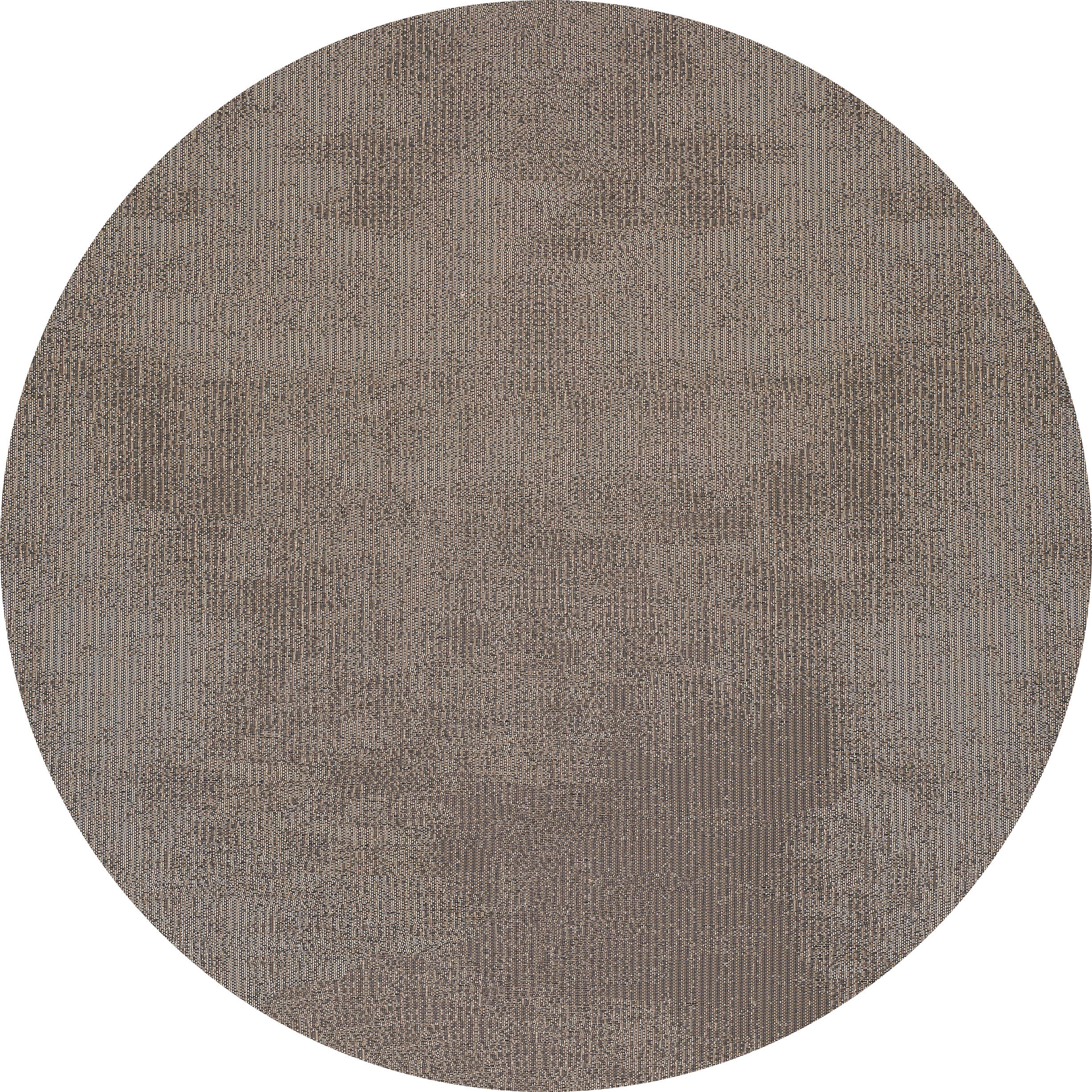 Alfombra exterior/interior pvc teplon shadow gris redonda 160x160cm
