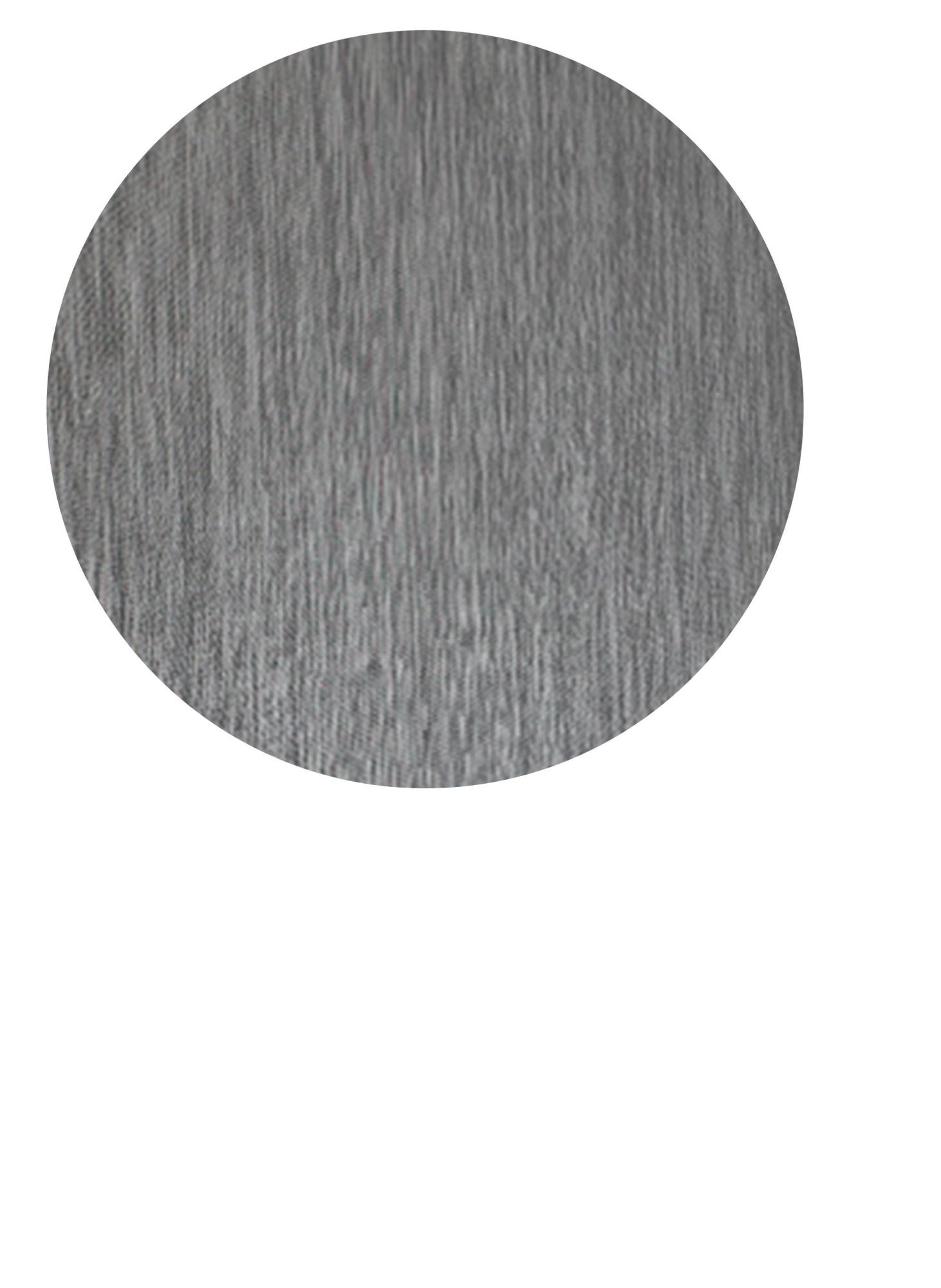 Alfombra exterior/interior pvc teplon plus gris redonda 100x100cm