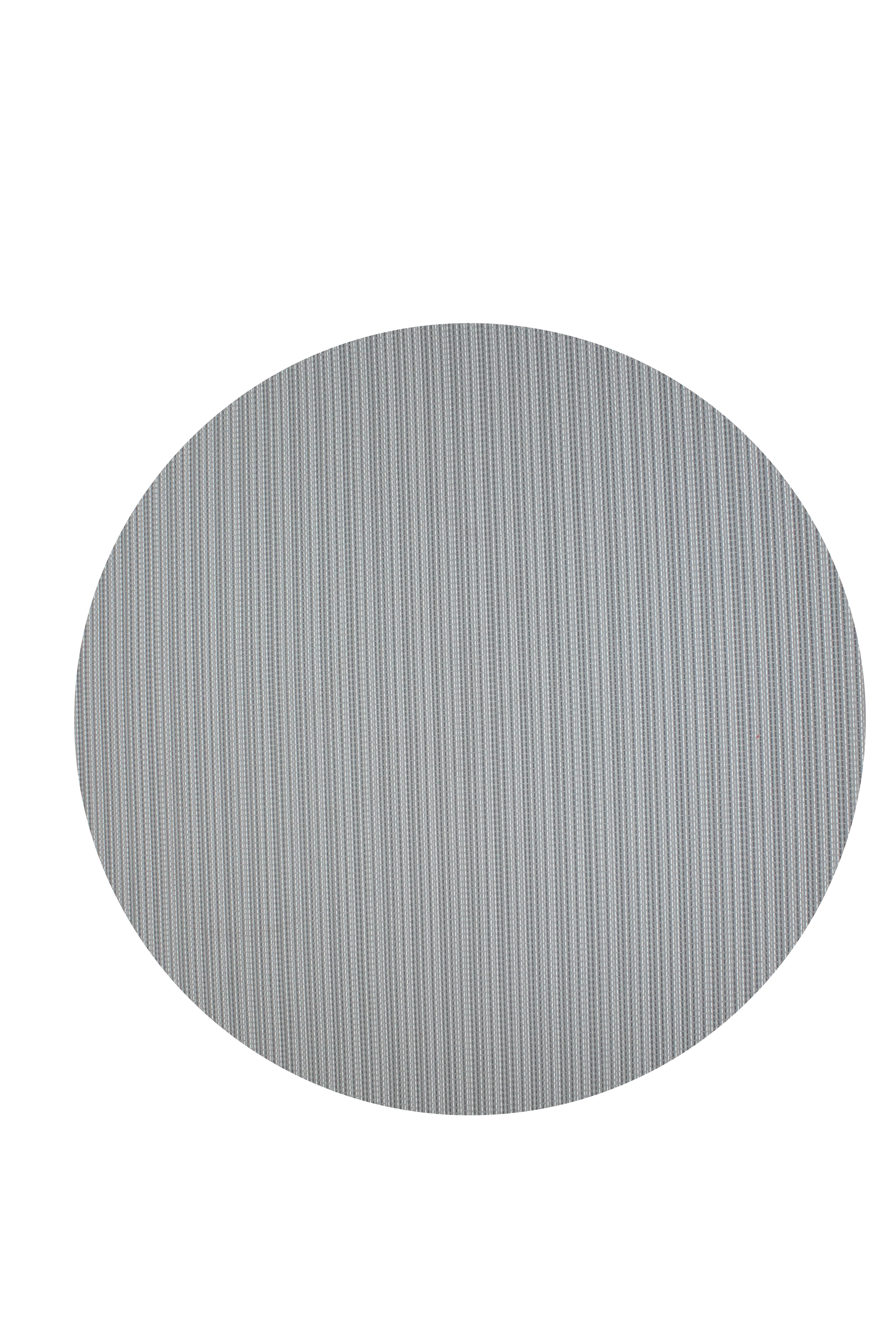 Alfombra exterior/interior pvc teplon plus gris redonda 120x120cm de la marca TEMYPLAST