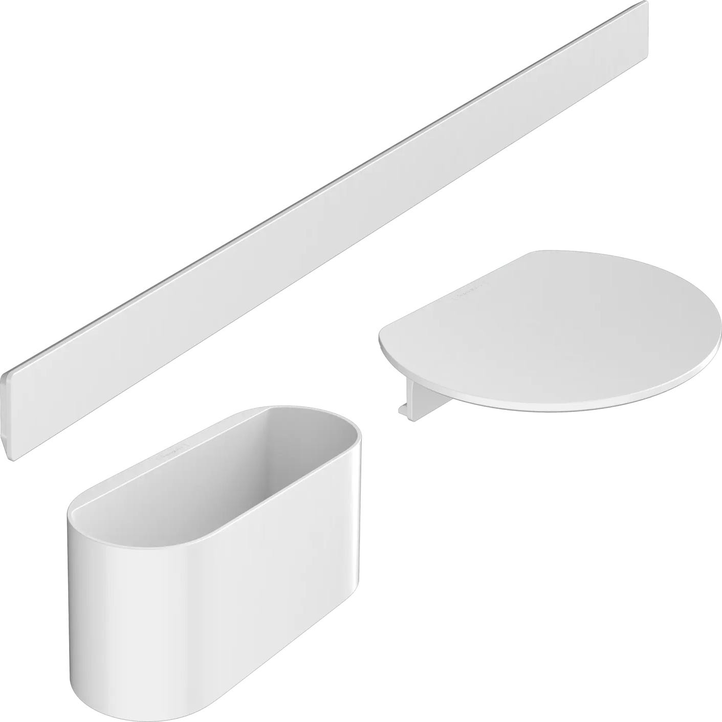 Set accesorios baño Wallstoris Blanco
