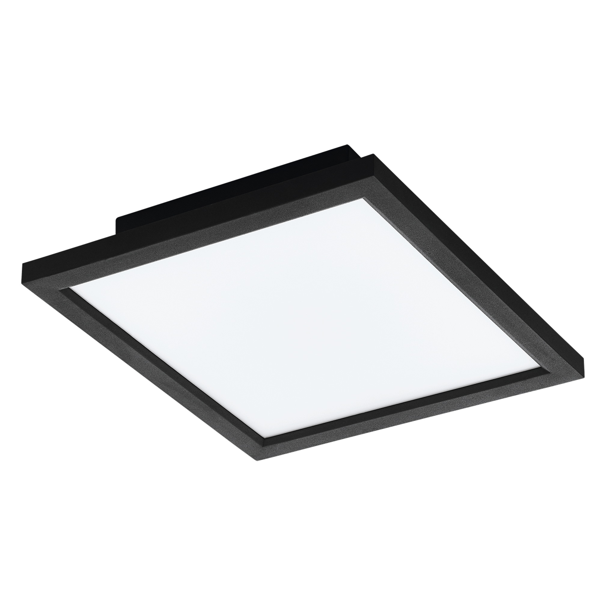 Downlight de superficie cuadrado negro 1700lm intensidad luz regulable salobren