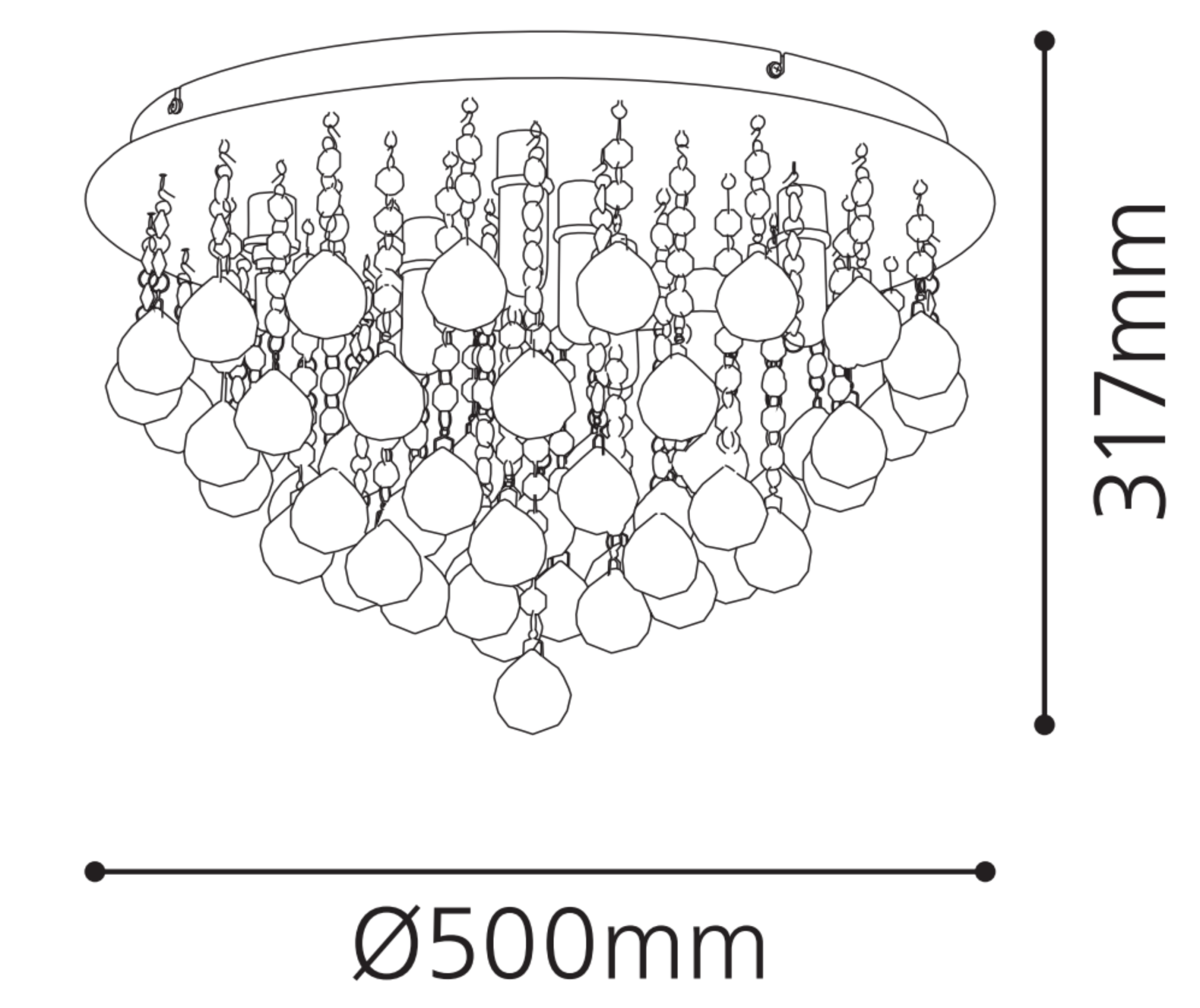Eglo Wall Light Cast Aluminium White / Glass Clear 93447 | 24/7 - View #3