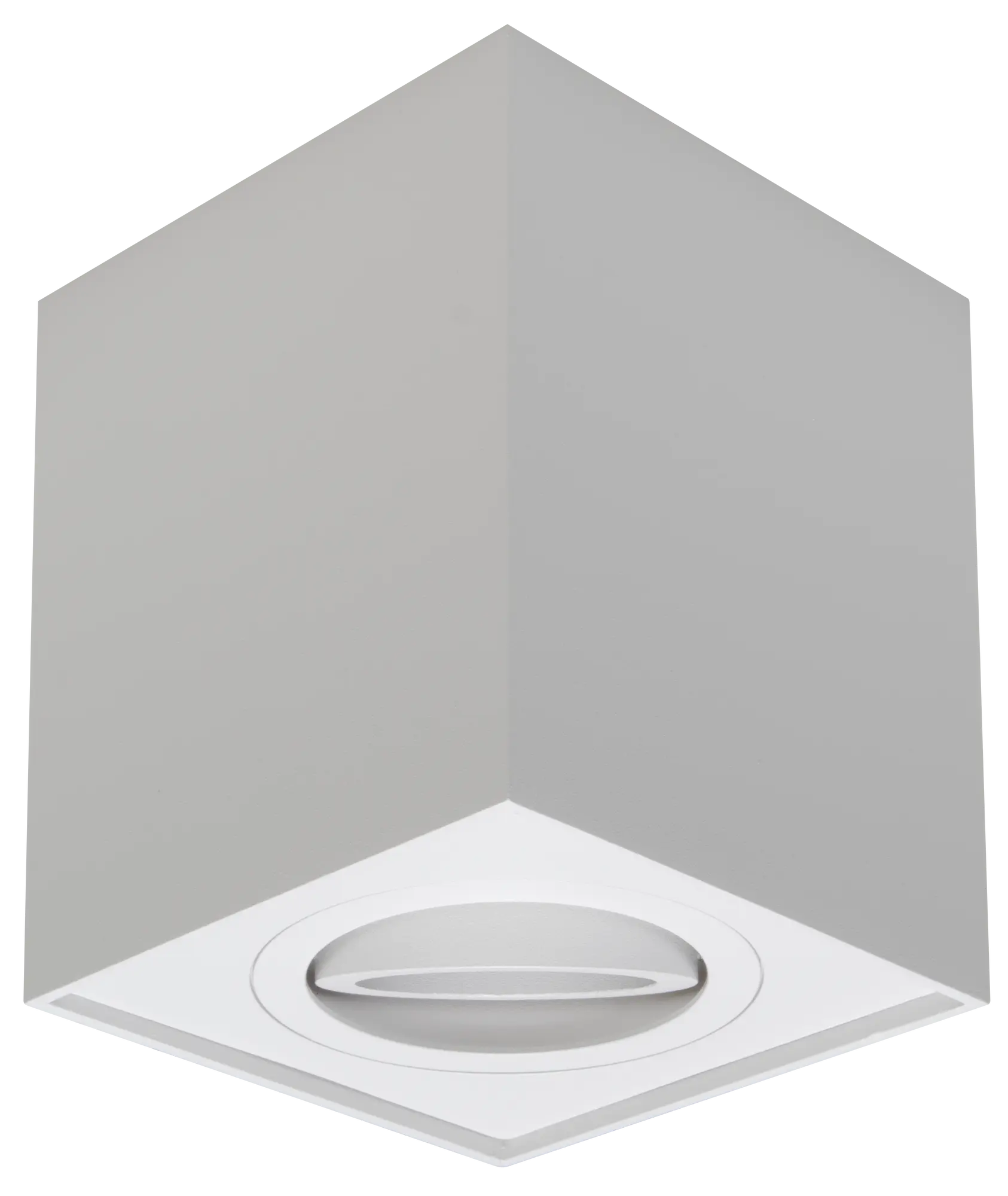Foco de superficie cuadrado alverlamp blanco 10 cm