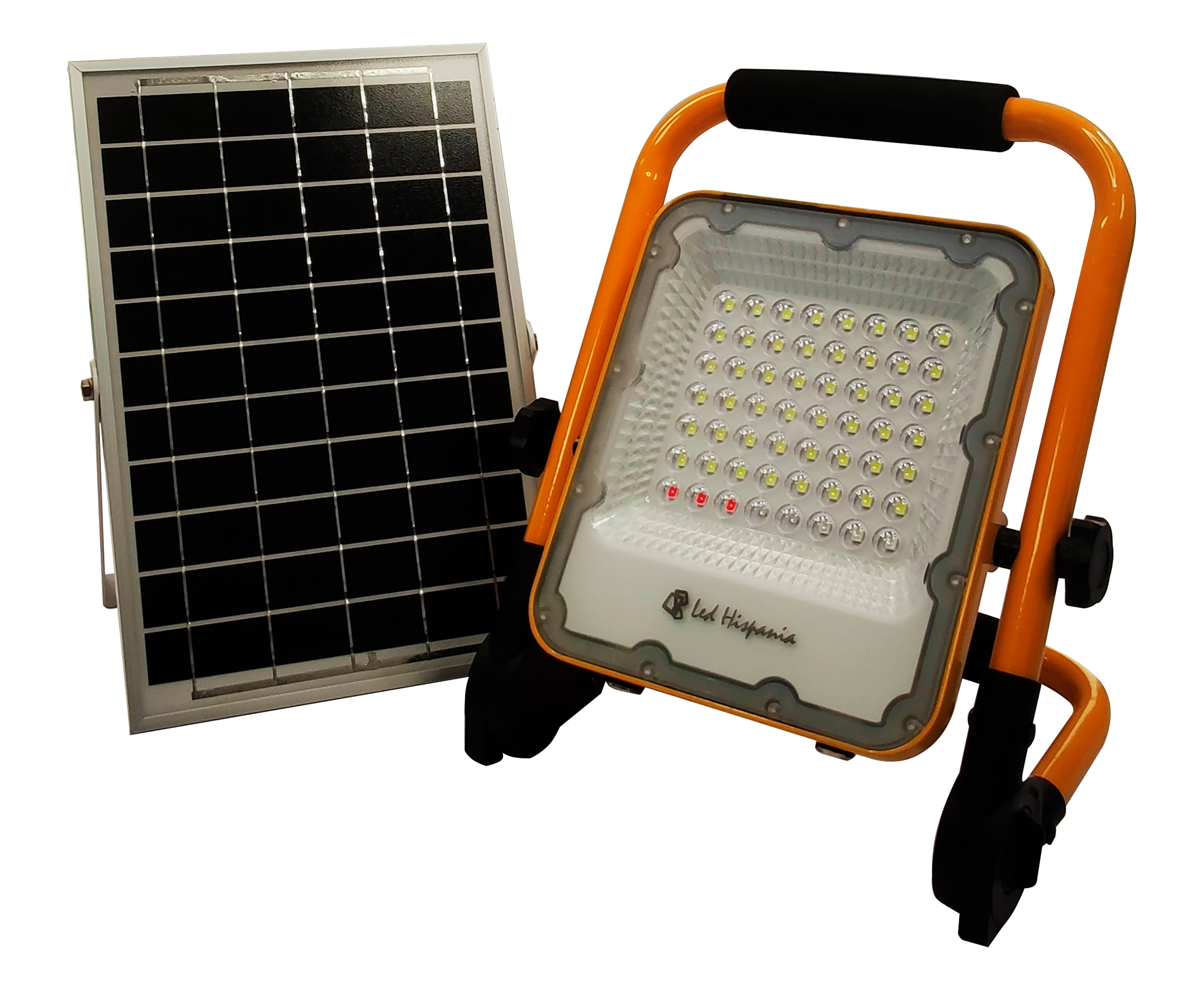 Proyector solar jack 1000 lm blanco cálido recargable jack