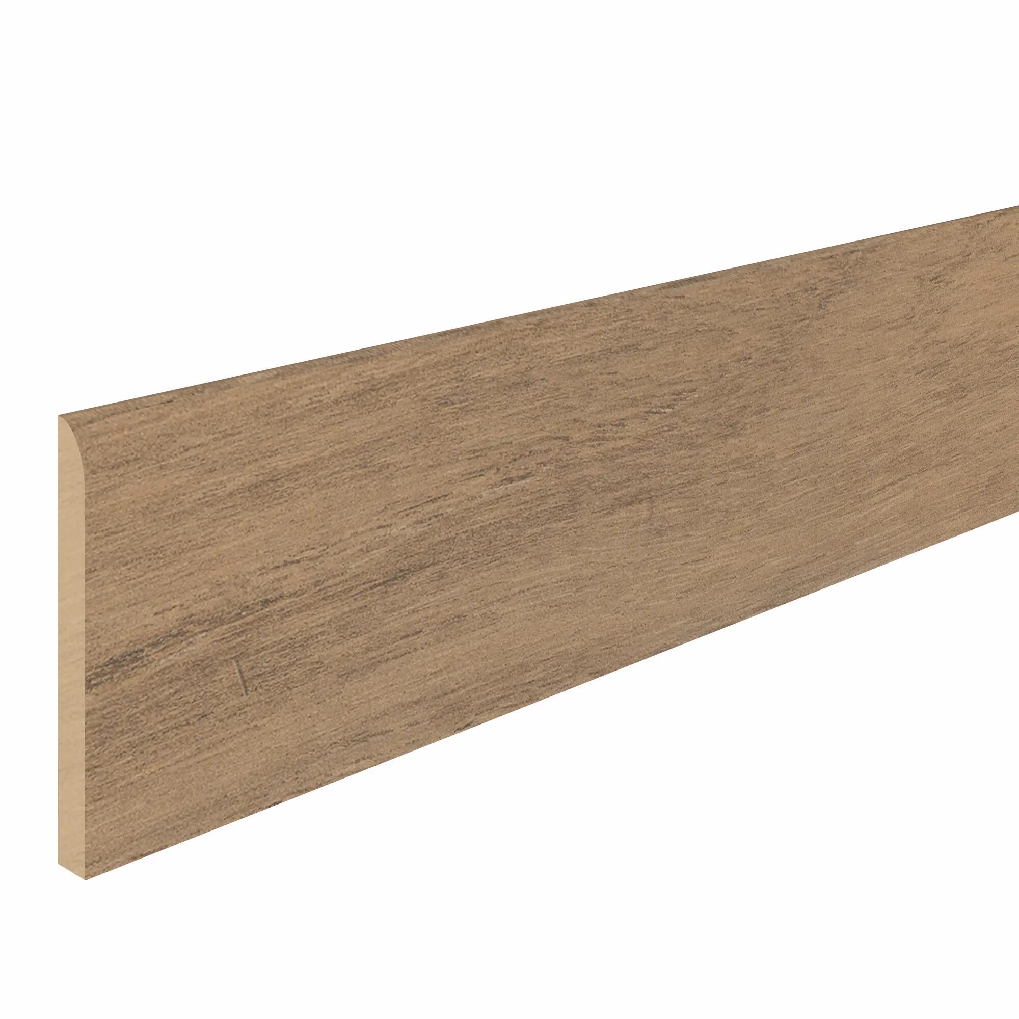 Rodapié marrón - Q 12-60H - BOLTA - de madera / de PVC / rectangular