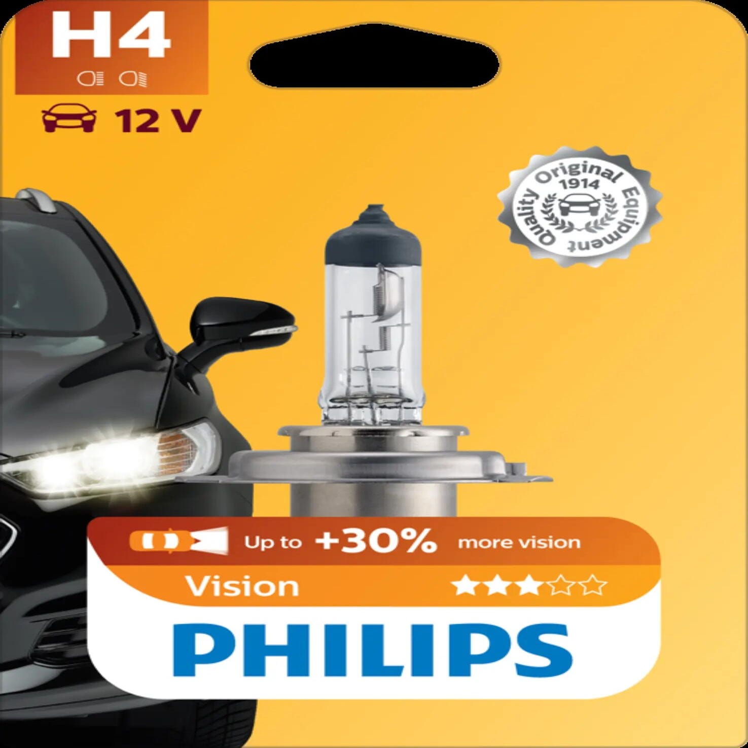 Lámpara H4 12V : : Coche y moto