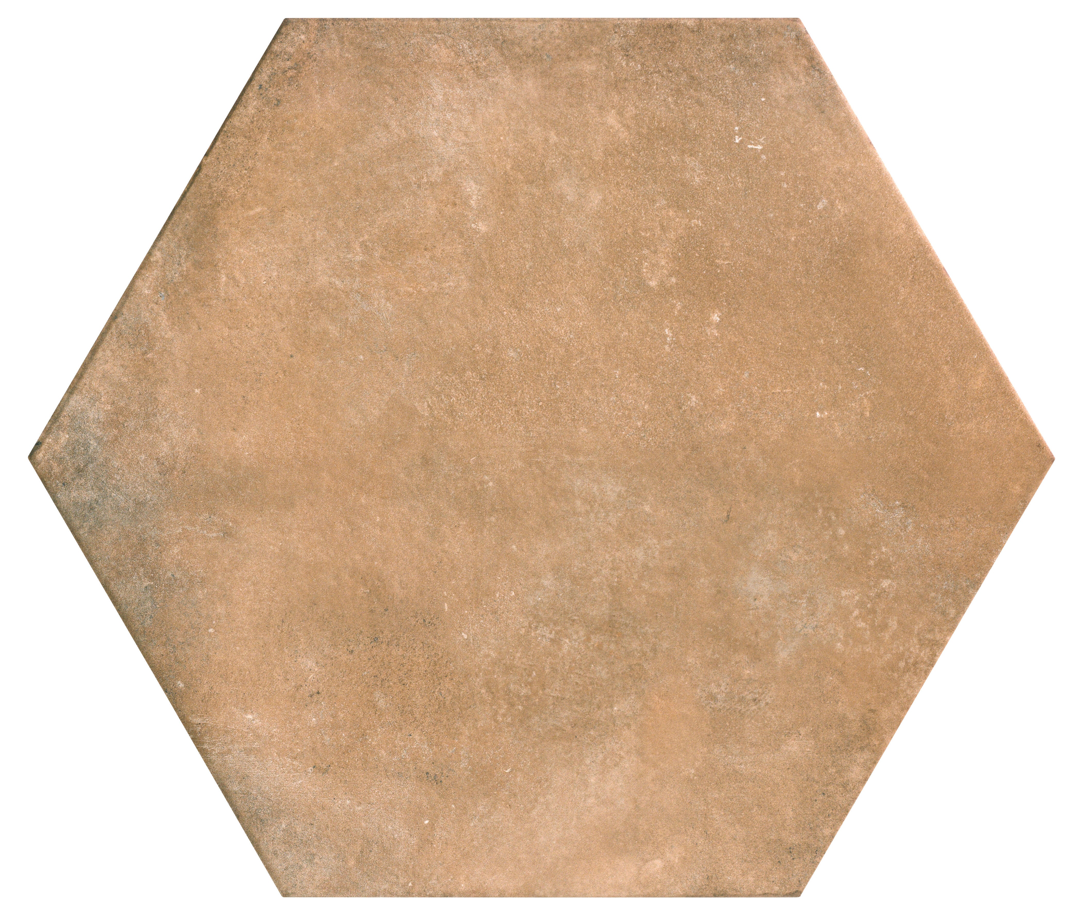 Suelo porcelánico parma efecto terracota marrón 48.5x56 cm c3