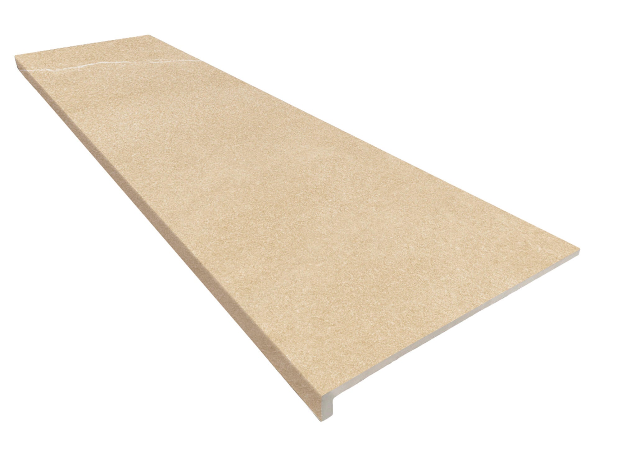 Baldosa contrahuella de escalera cerámico albaroc de 12033 beige