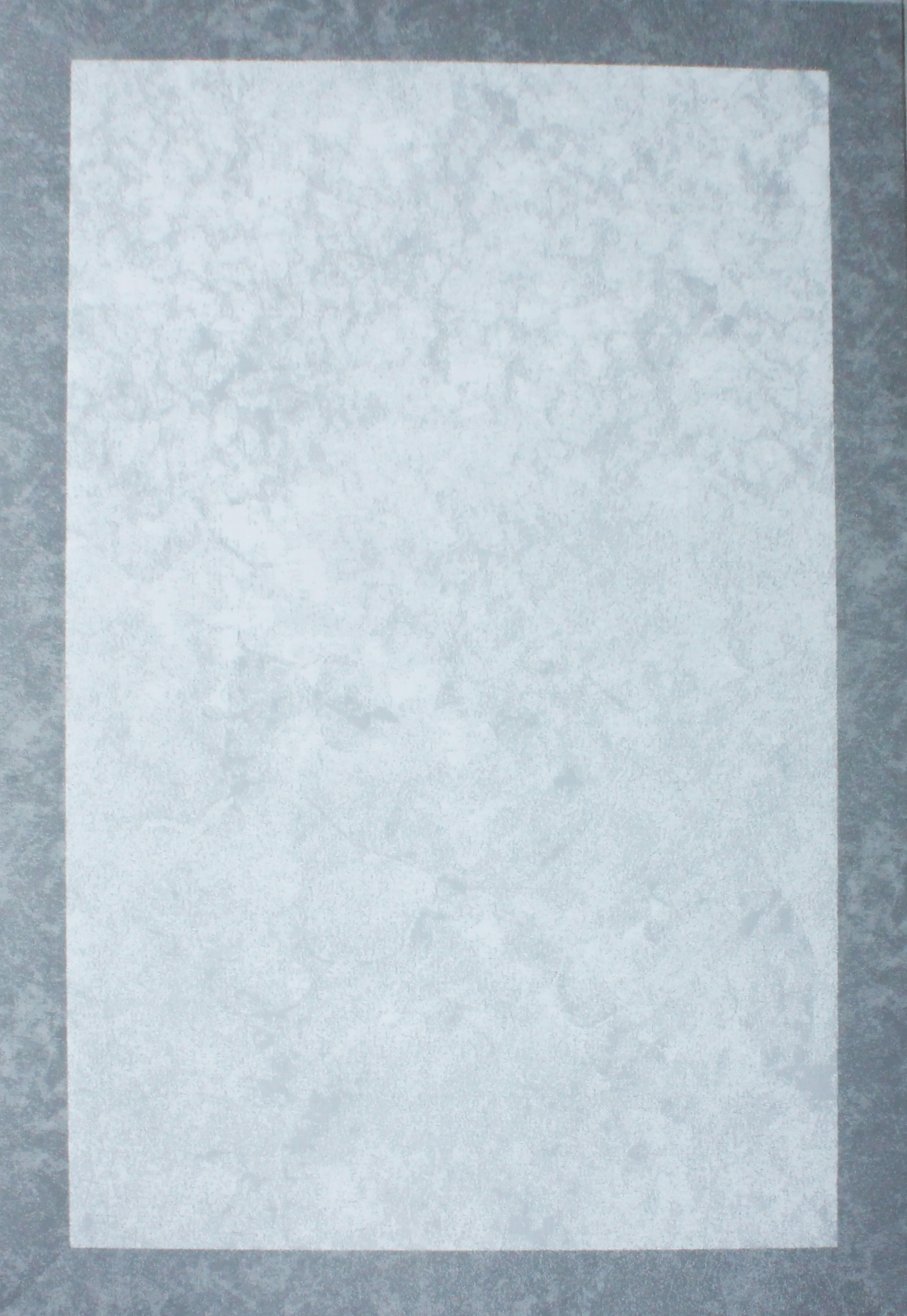 Alfombra exterior/interior pvc teplon jacquard perla / gris carbon 100x150cm