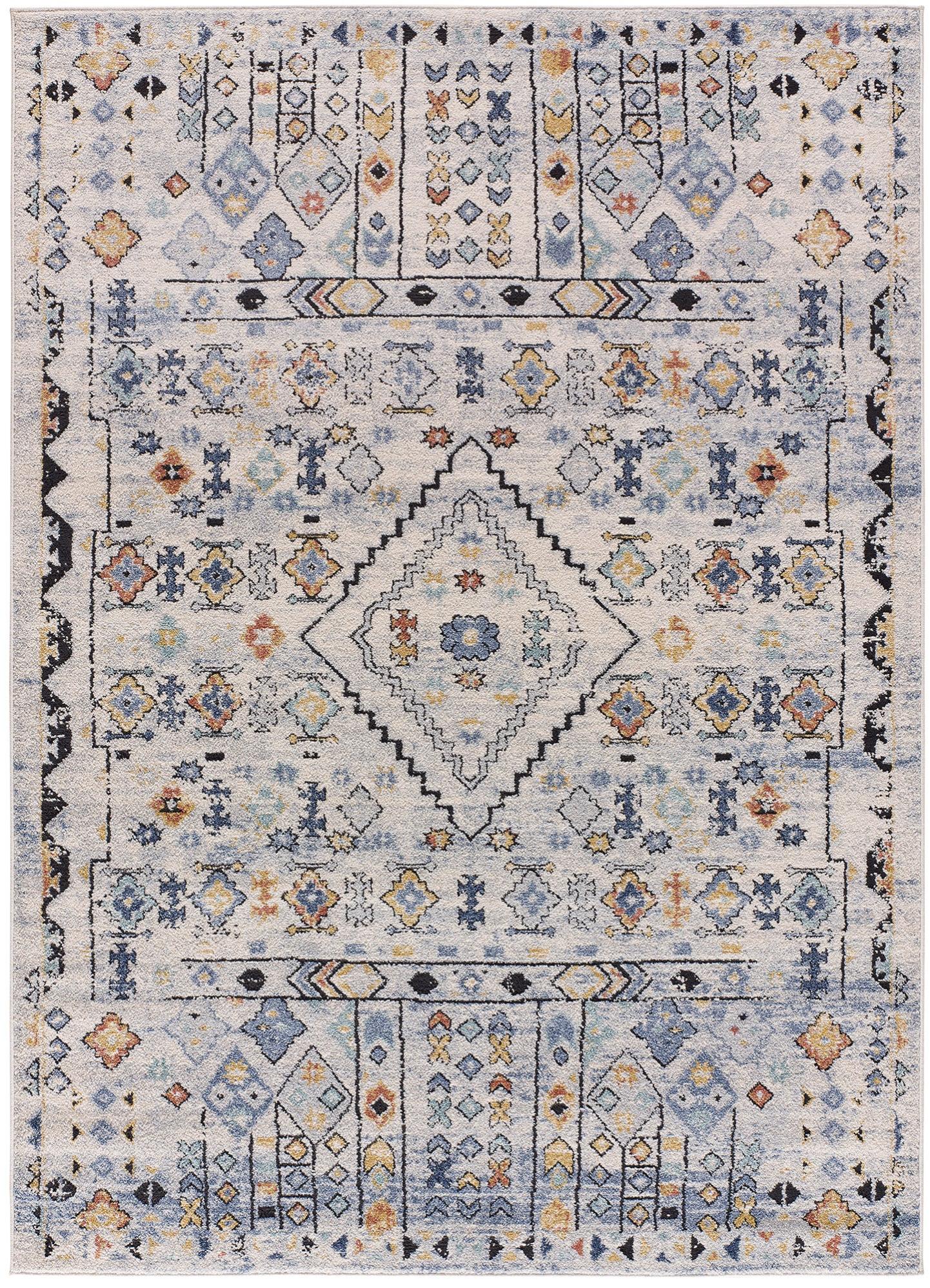 Alfombra polipropileno mabel multicolor 140x200cm de la marca REVESTEX UNITRAMA