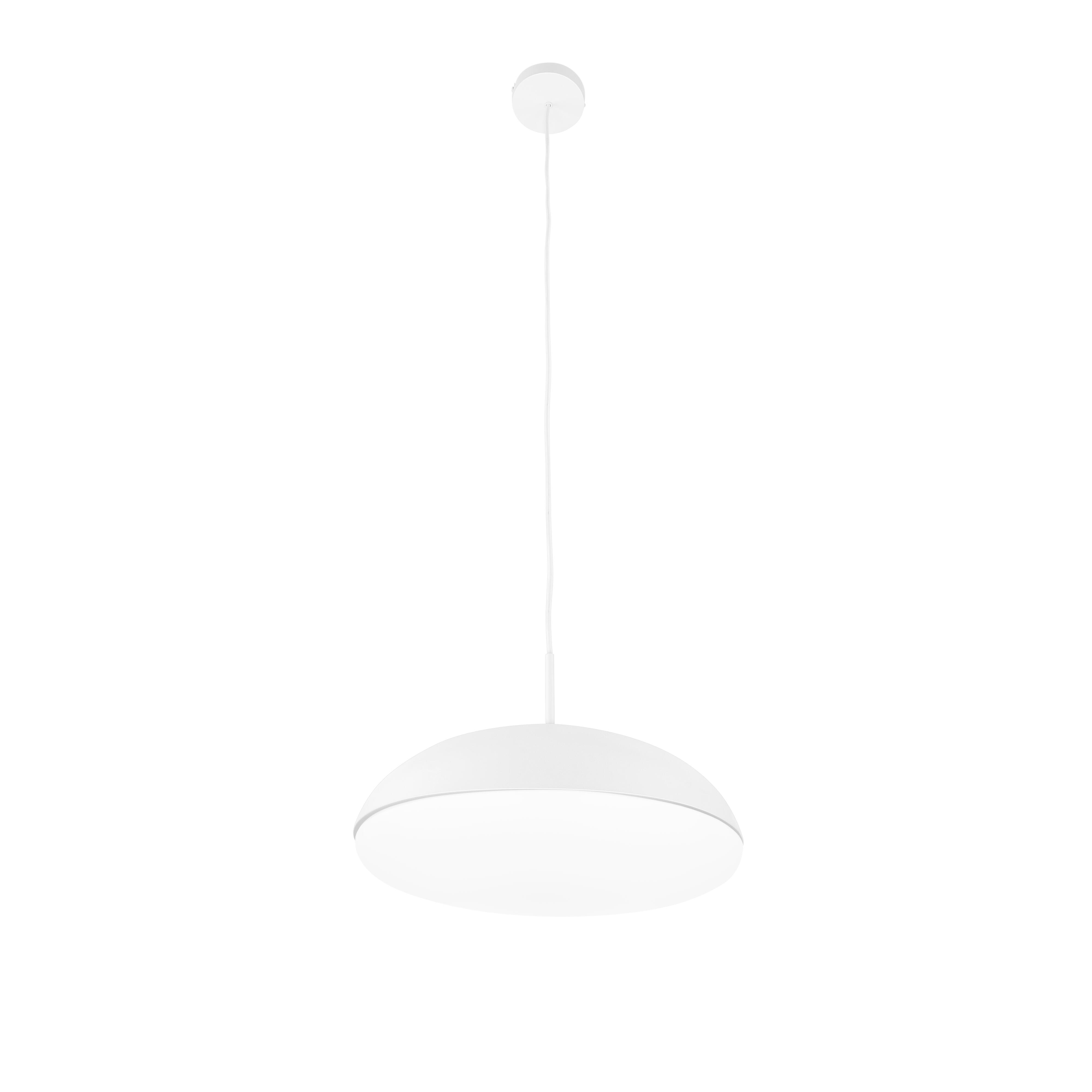 Lámpara de techo kazz blanca 4 luces e27 38 cm diámetro