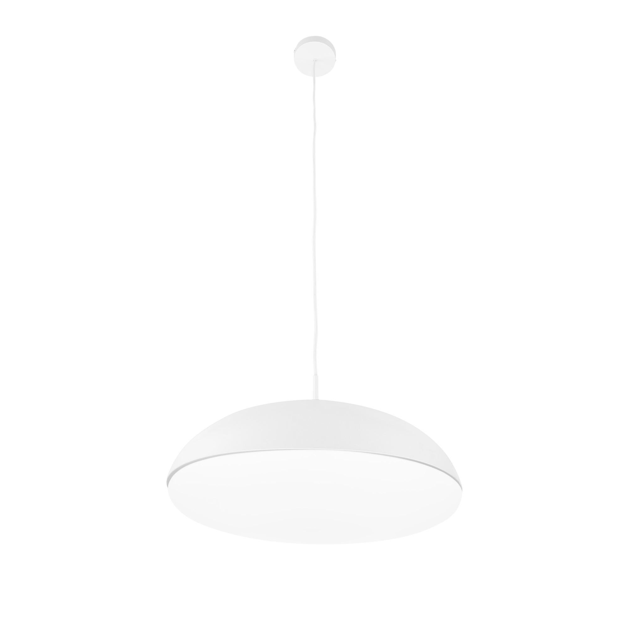 Lámpara de techo kazz blanca 6 luces e27 50 cm diámetro
