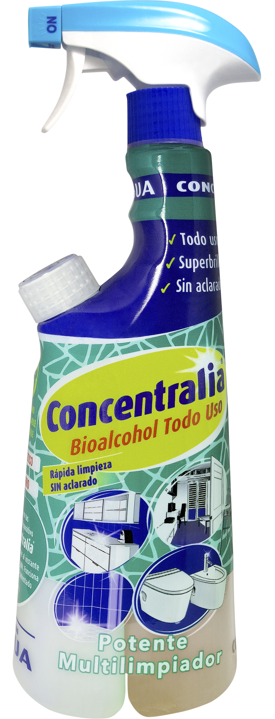 Multiusos bioalcohol Concentralia 425ML