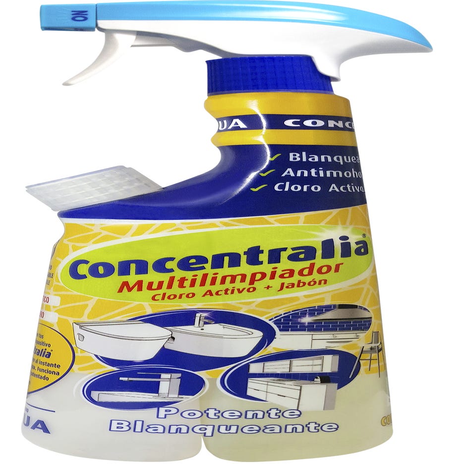 Limpiador multilimpiador cloro activo + jabón CONCENTRALIA 425 ml