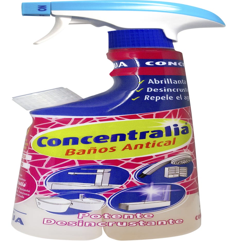 Compre el Envase de 450 ml de concentralia foam antical baños para preparar  la mezcla